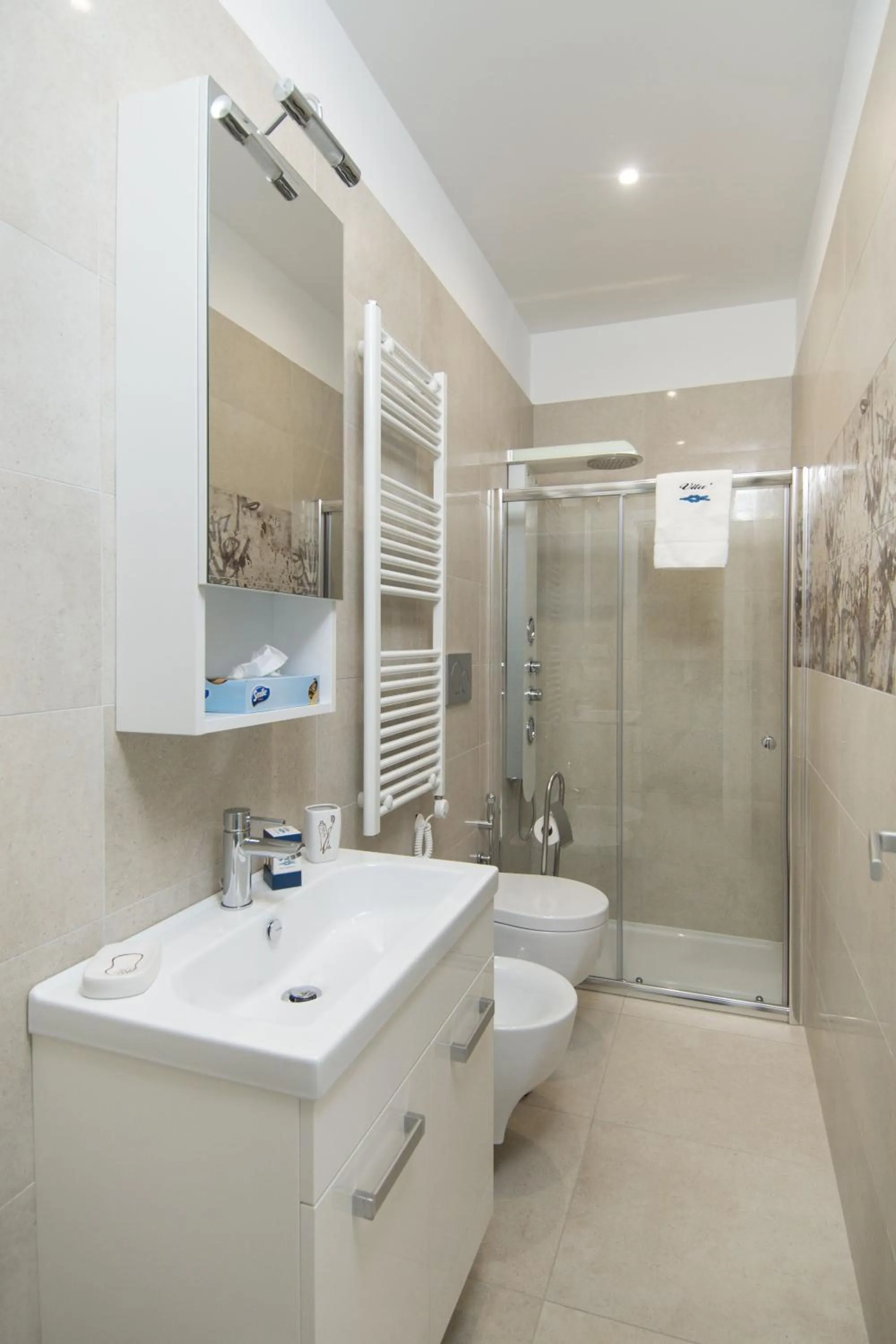 Shower in Vilu Suite Mare