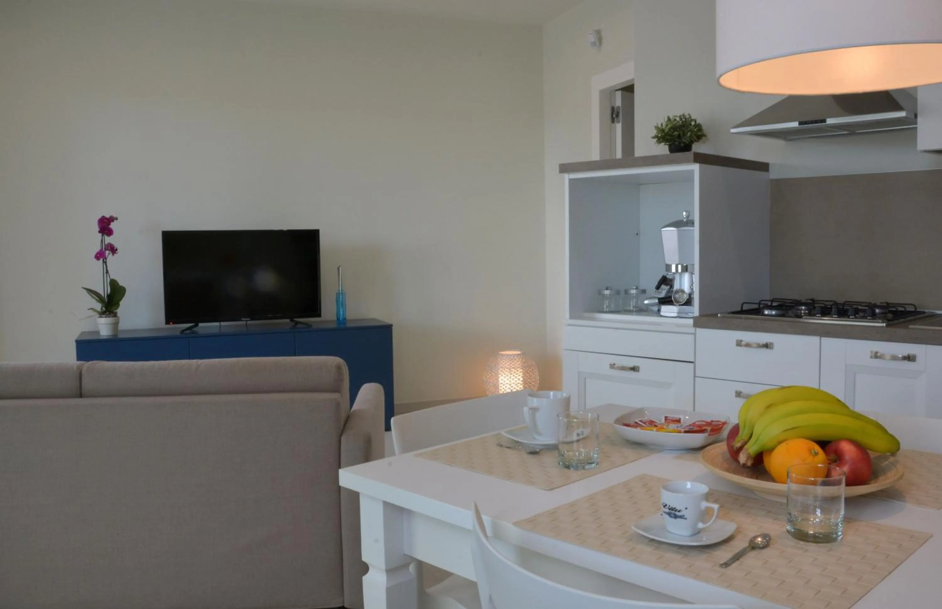 Kitchen or kitchenette in Vilu Suite Mare