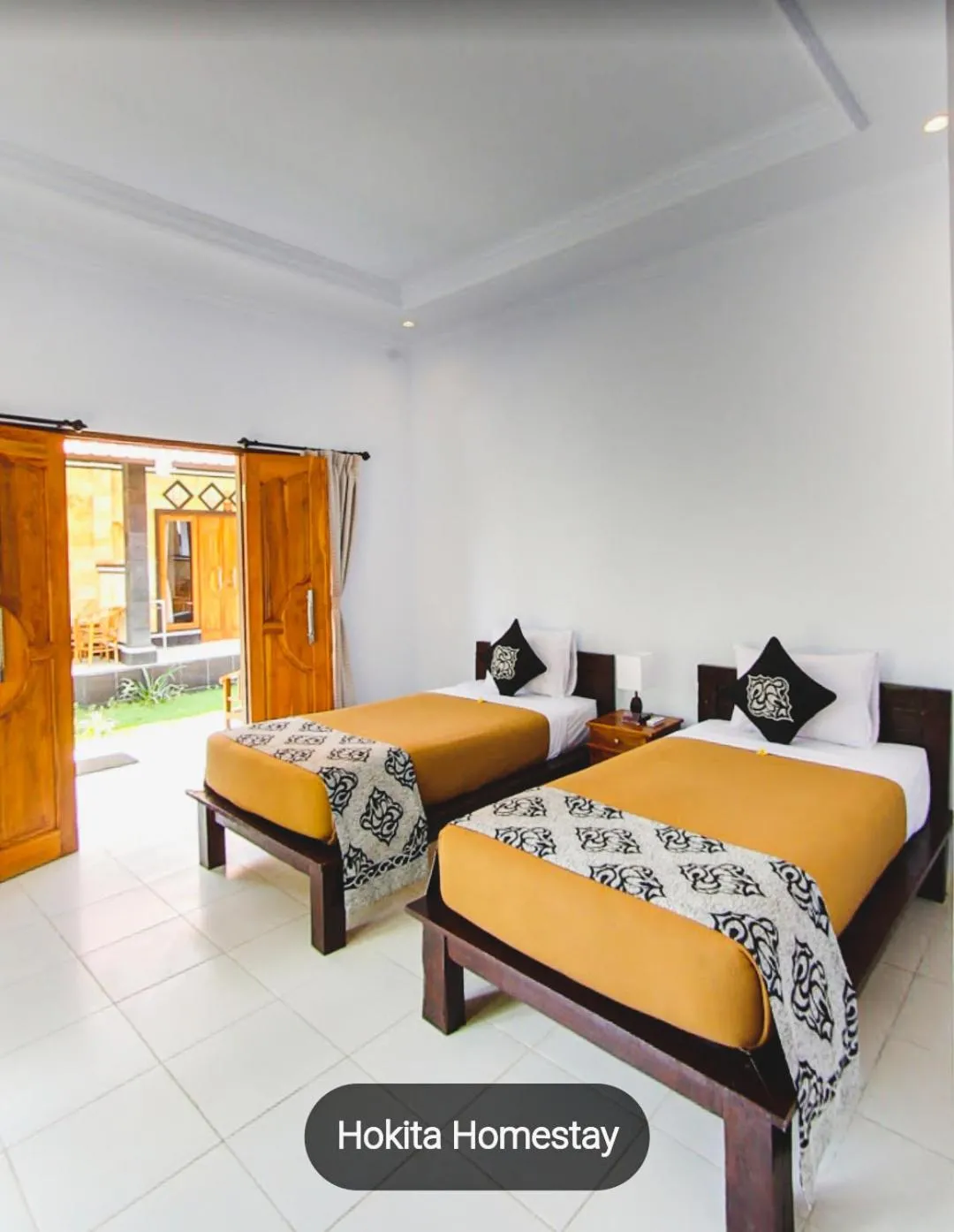 Bed in Hokita Home Stay