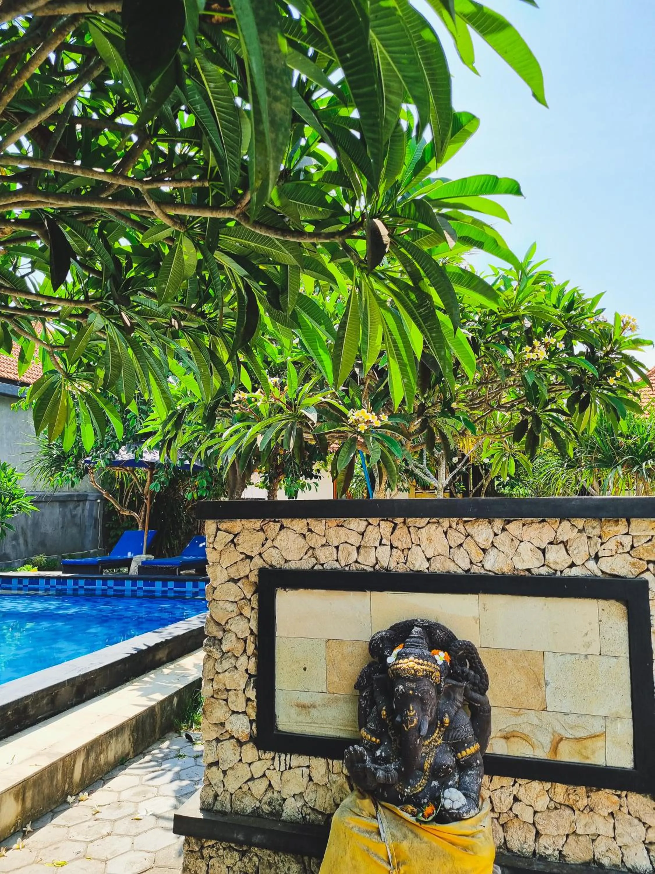 Swimming pool in Hokita Home Stay