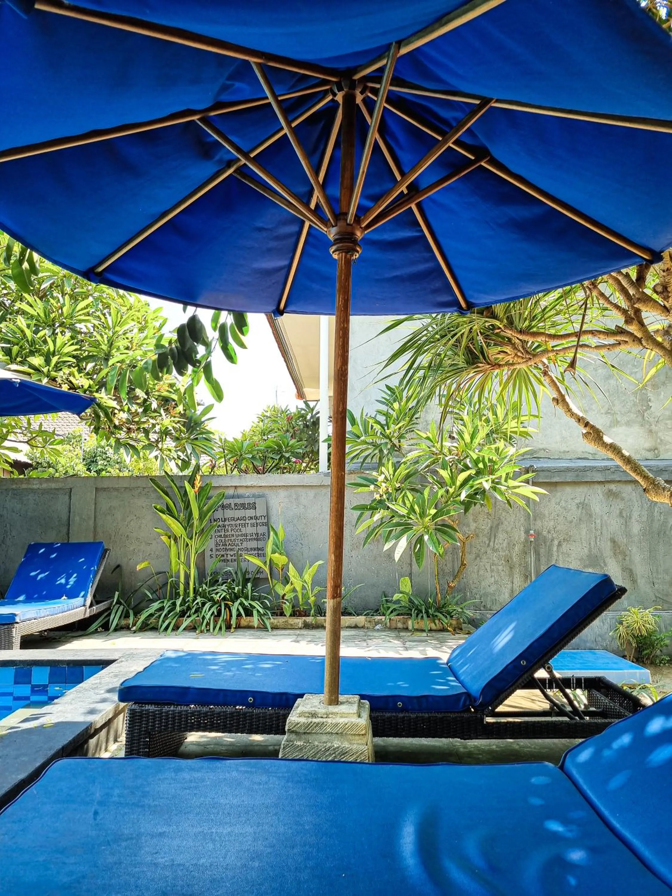 Swimming pool in Hokita Home Stay