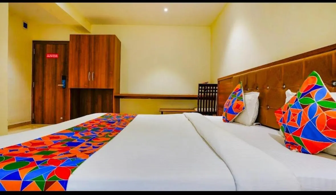 Bed in Hotel Chaitanya Executive