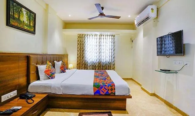 Bed in Hotel Chaitanya Executive