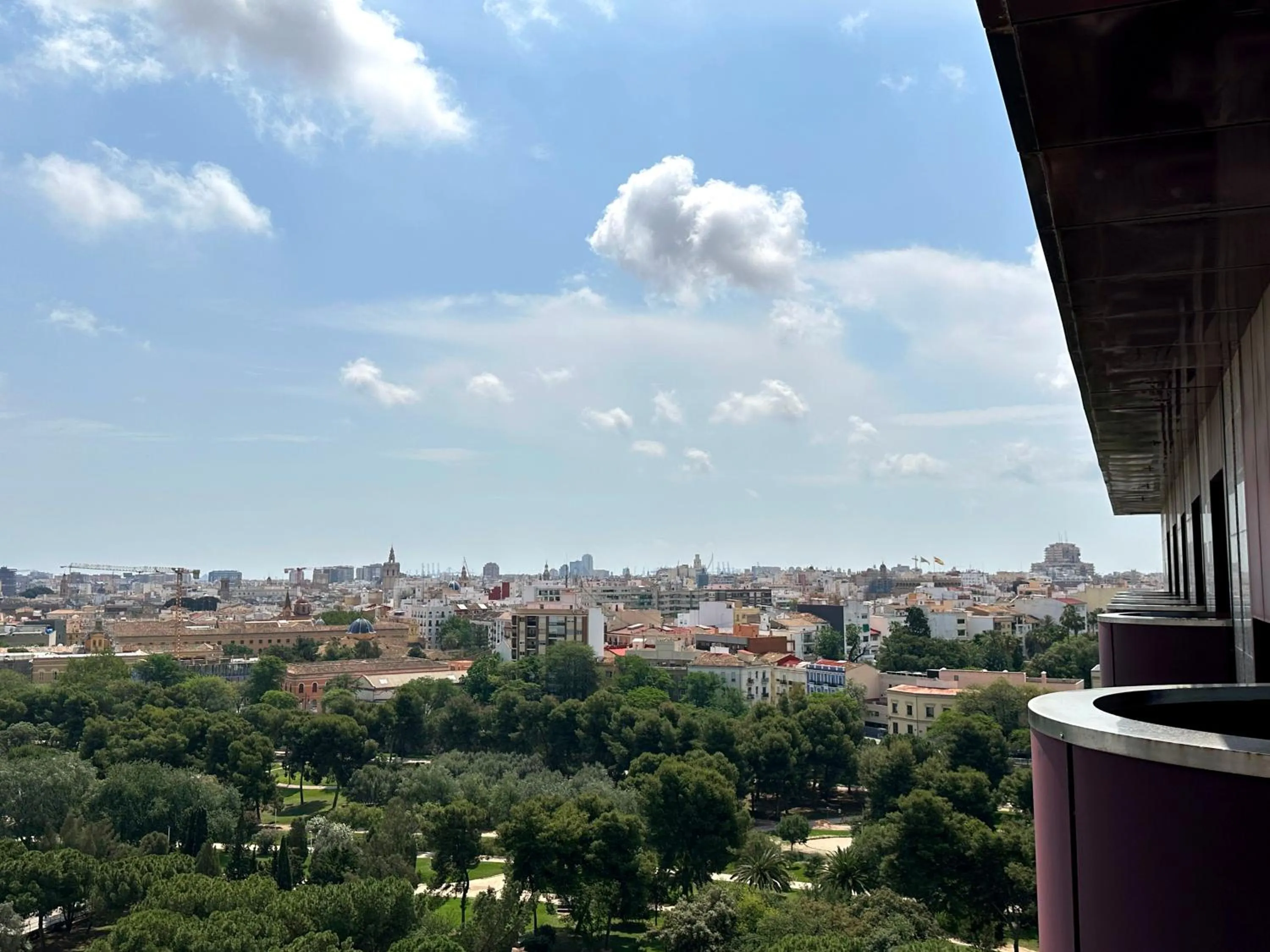 Natural landscape in Turia Valencia