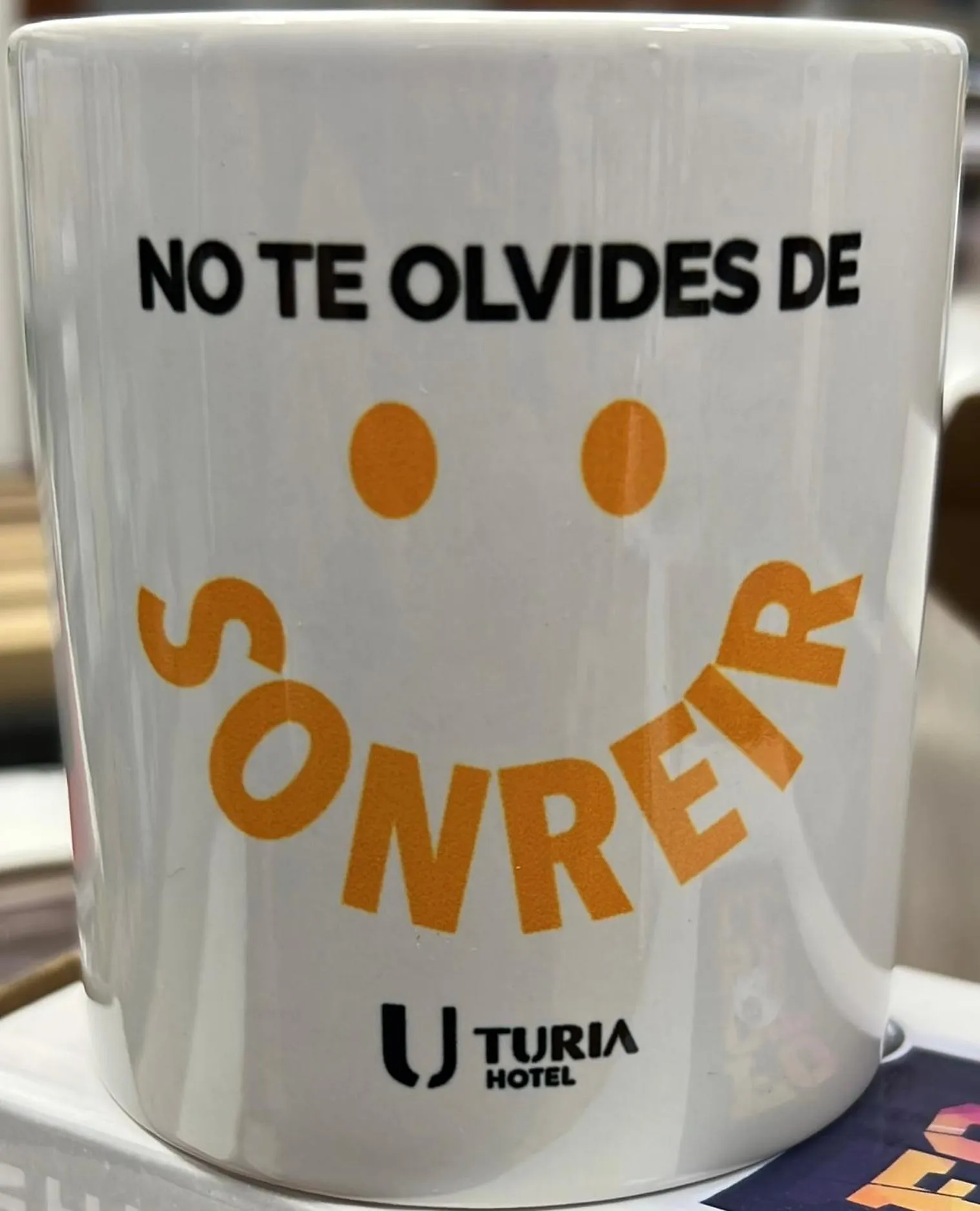 Text overlay in Turia Valencia