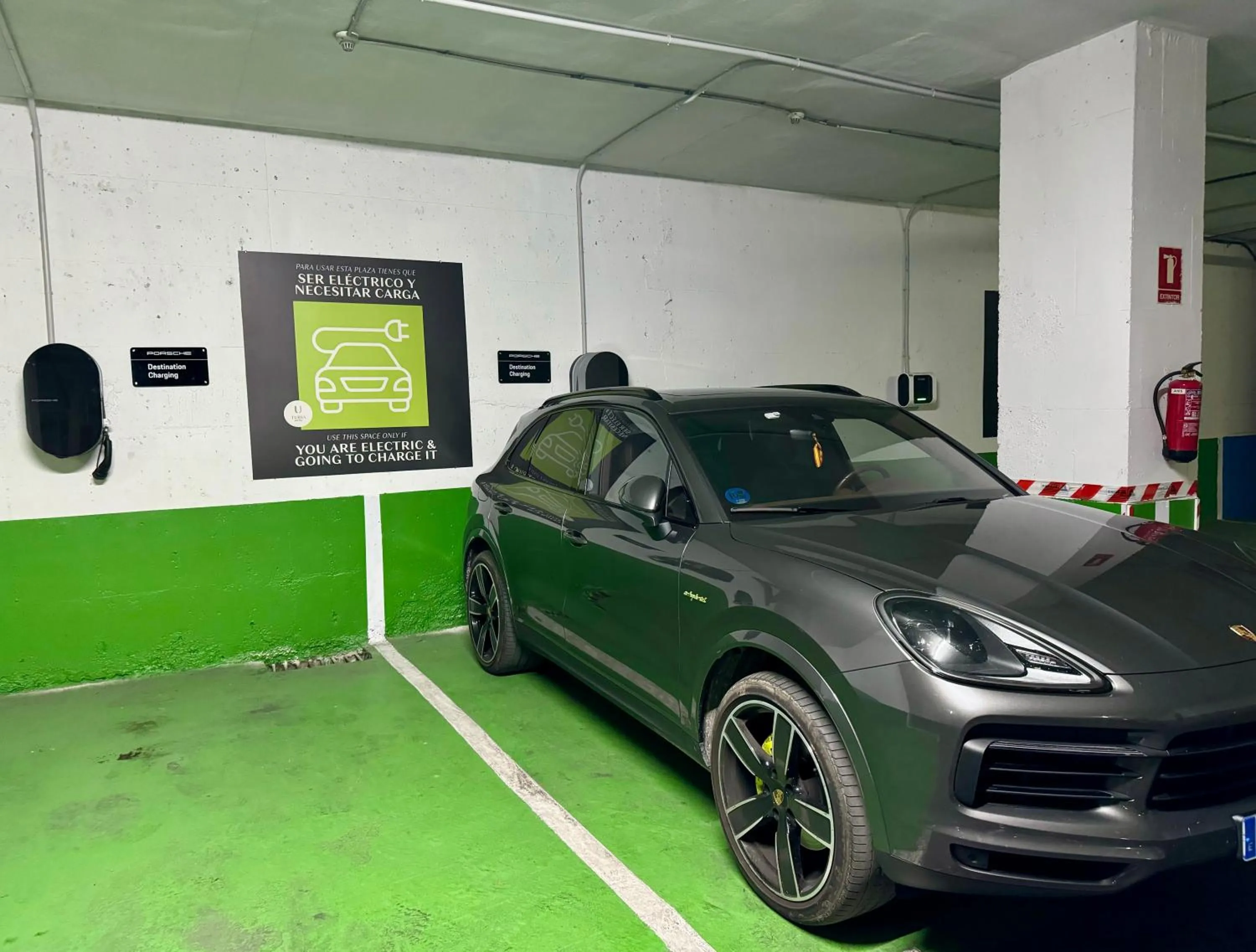 Parking in Turia Valencia