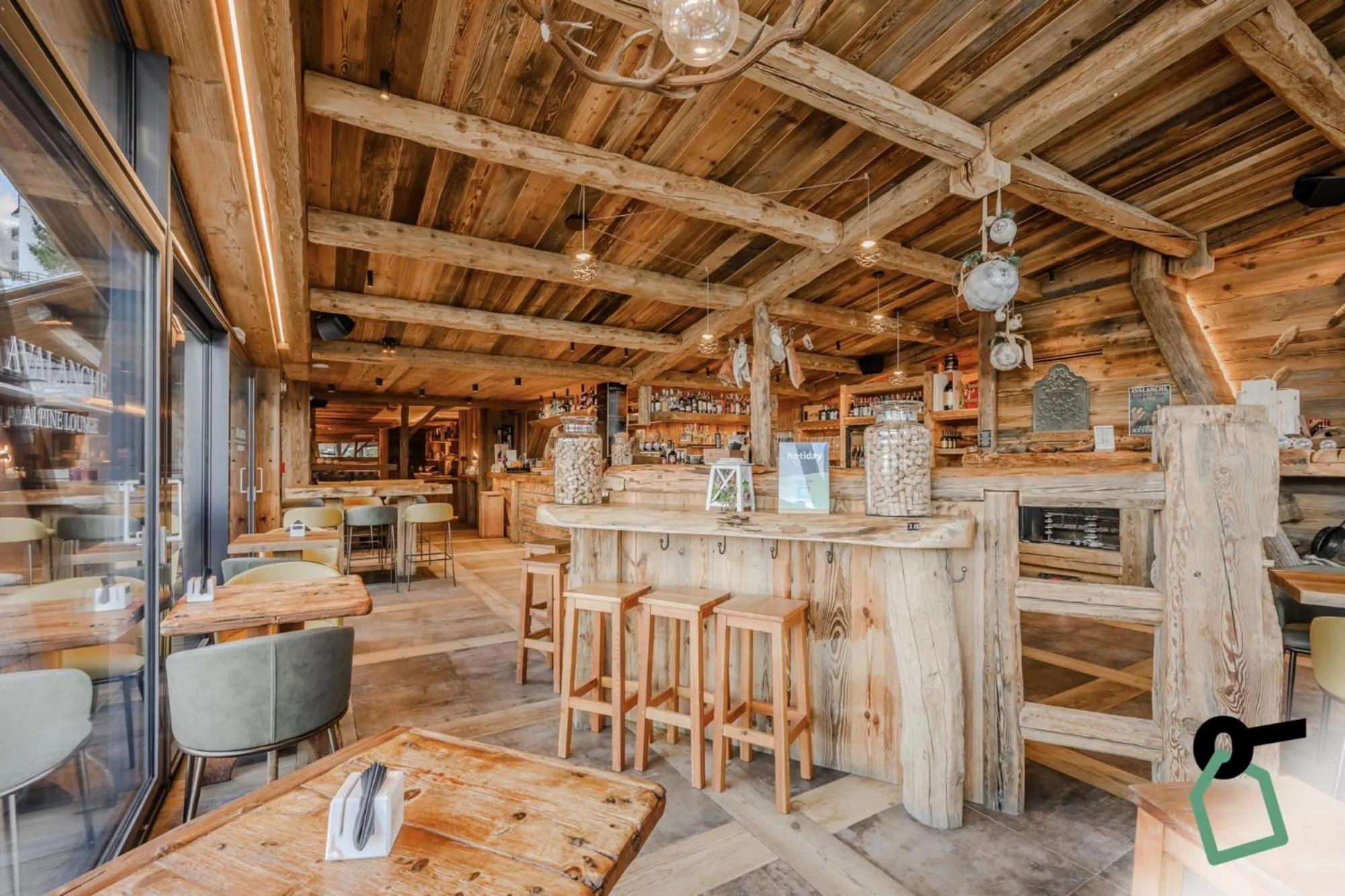 Lounge or bar in Hotiday Sauze Centro