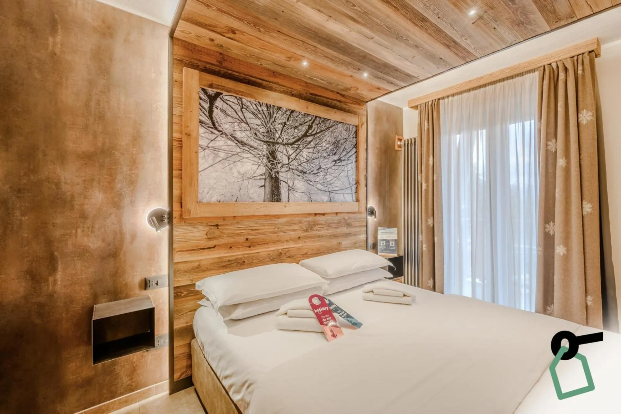 Bedroom, Bed in Hotiday Sauze Centro