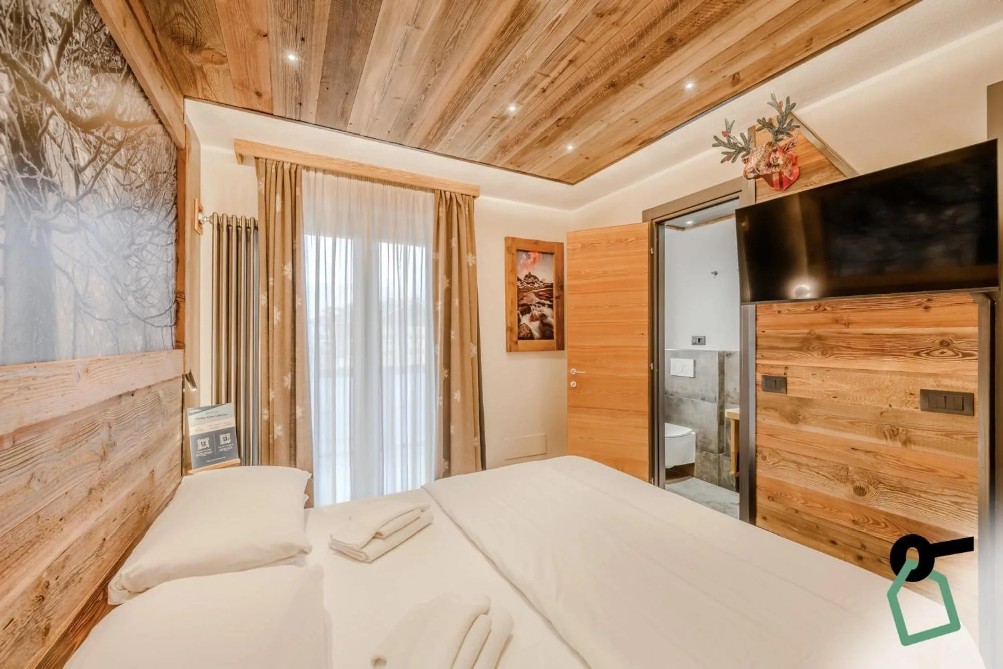 Bedroom, Bed in Hotiday Sauze Centro