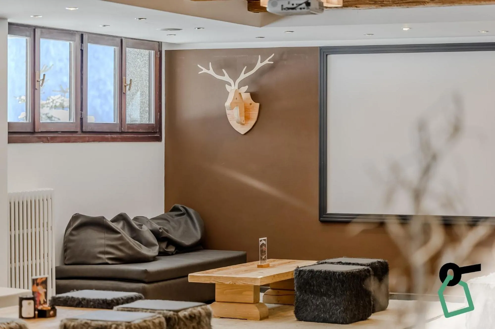 Lobby or reception in Hotiday Sestriere Ski Run