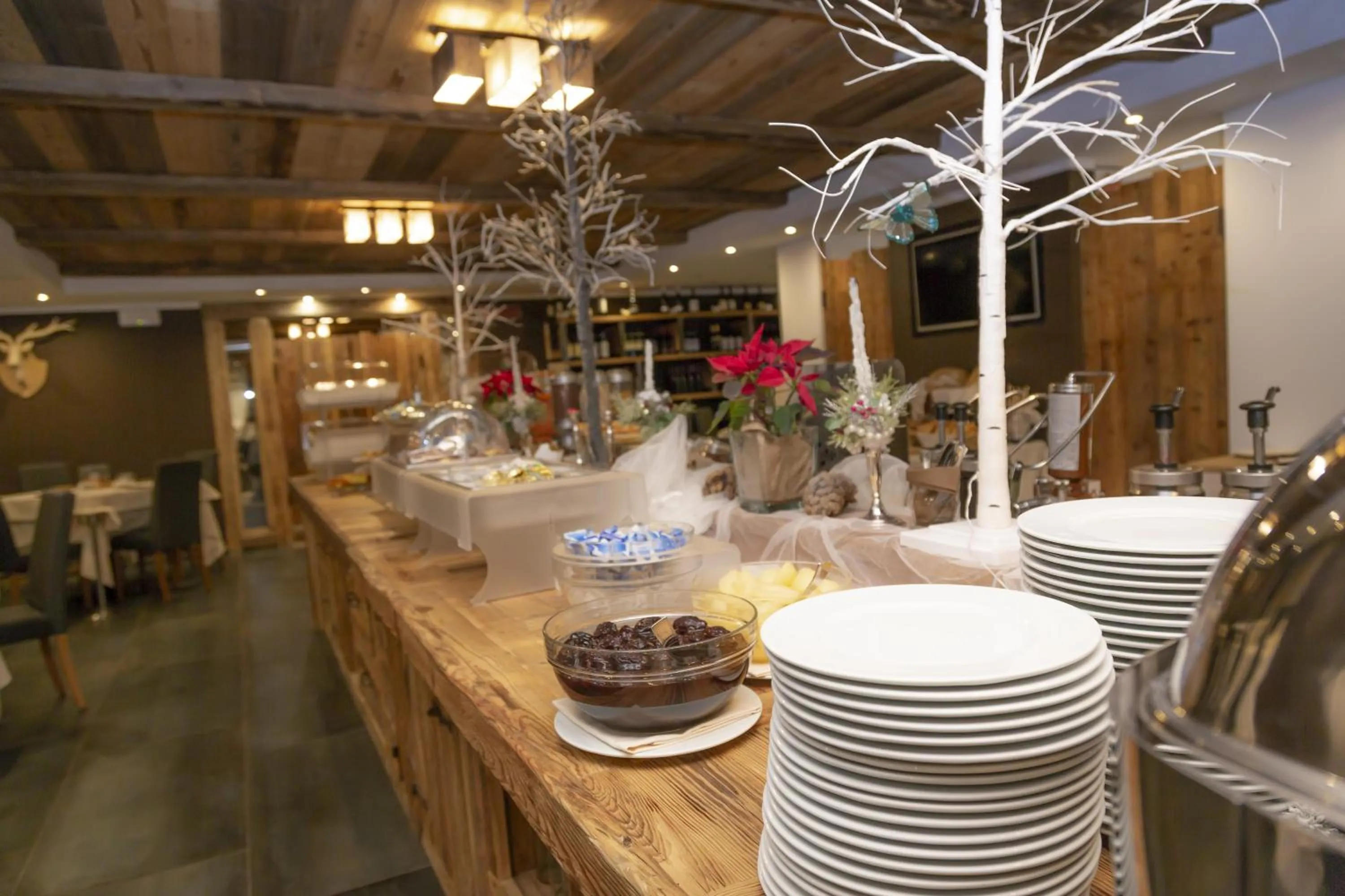 Buffet breakfast in Hotiday Sestriere Ski Run