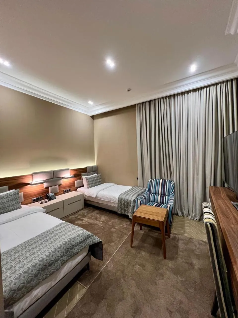 Photo of the whole room, Bed in Plaza Viktoria Hotel Yerevan