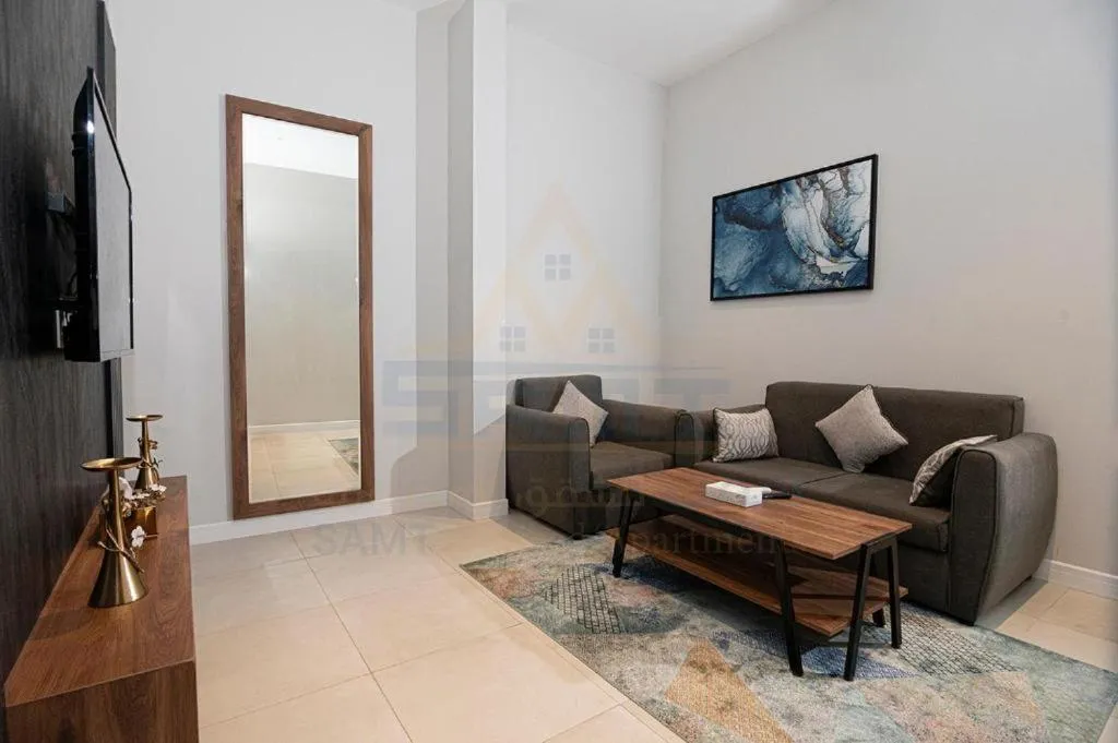 Seating area in Lameek Serviced Apartments