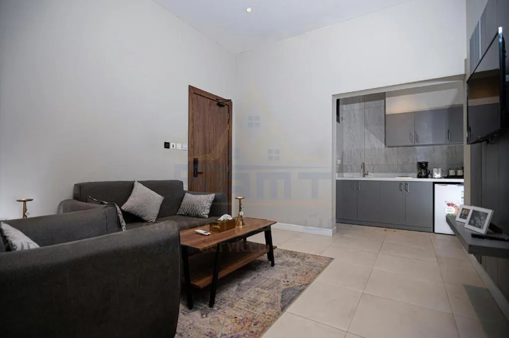 Kitchen or kitchenette in Lameek Serviced Apartments