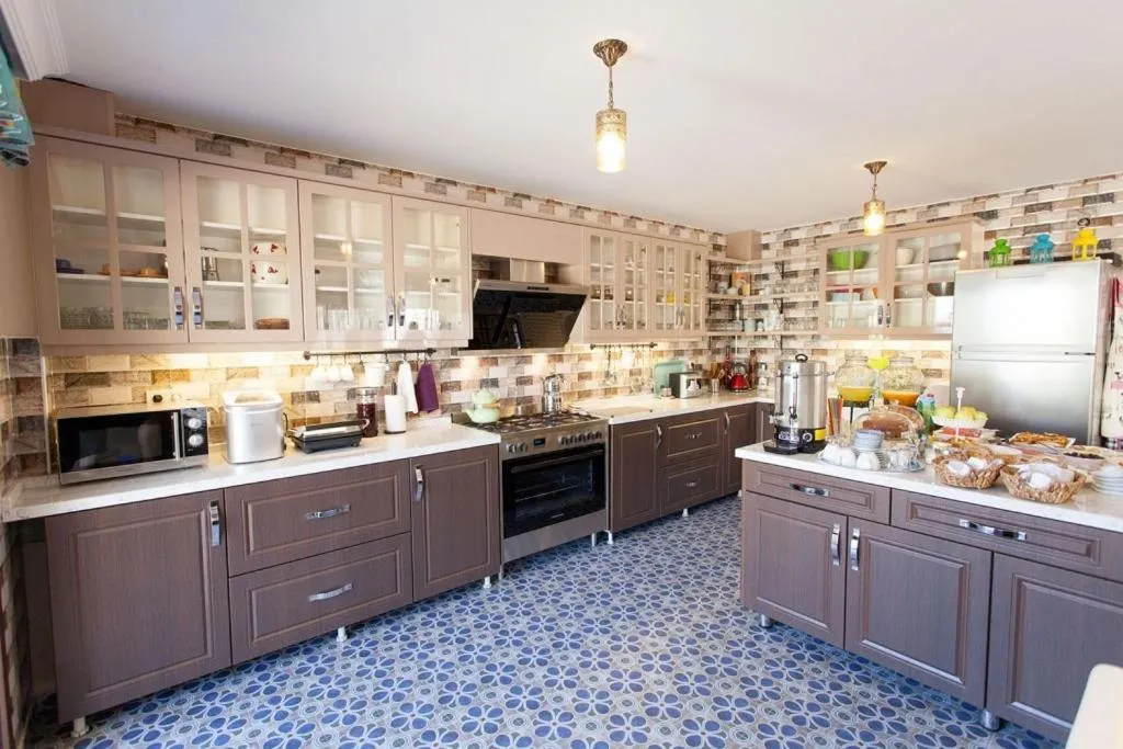 Communal kitchen in Nilüfer Butik Otel