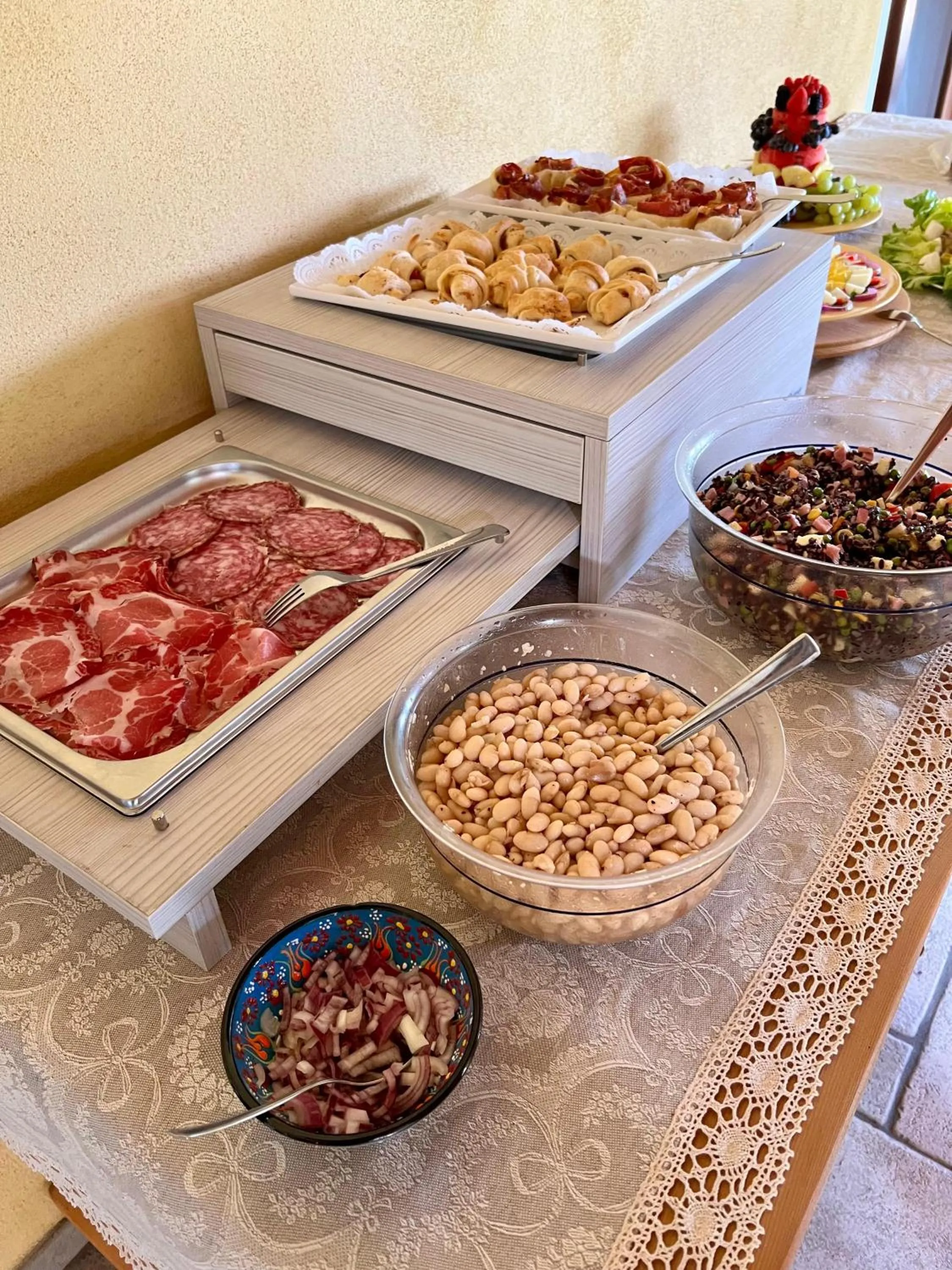 Breakfast in B&B Melograno MC