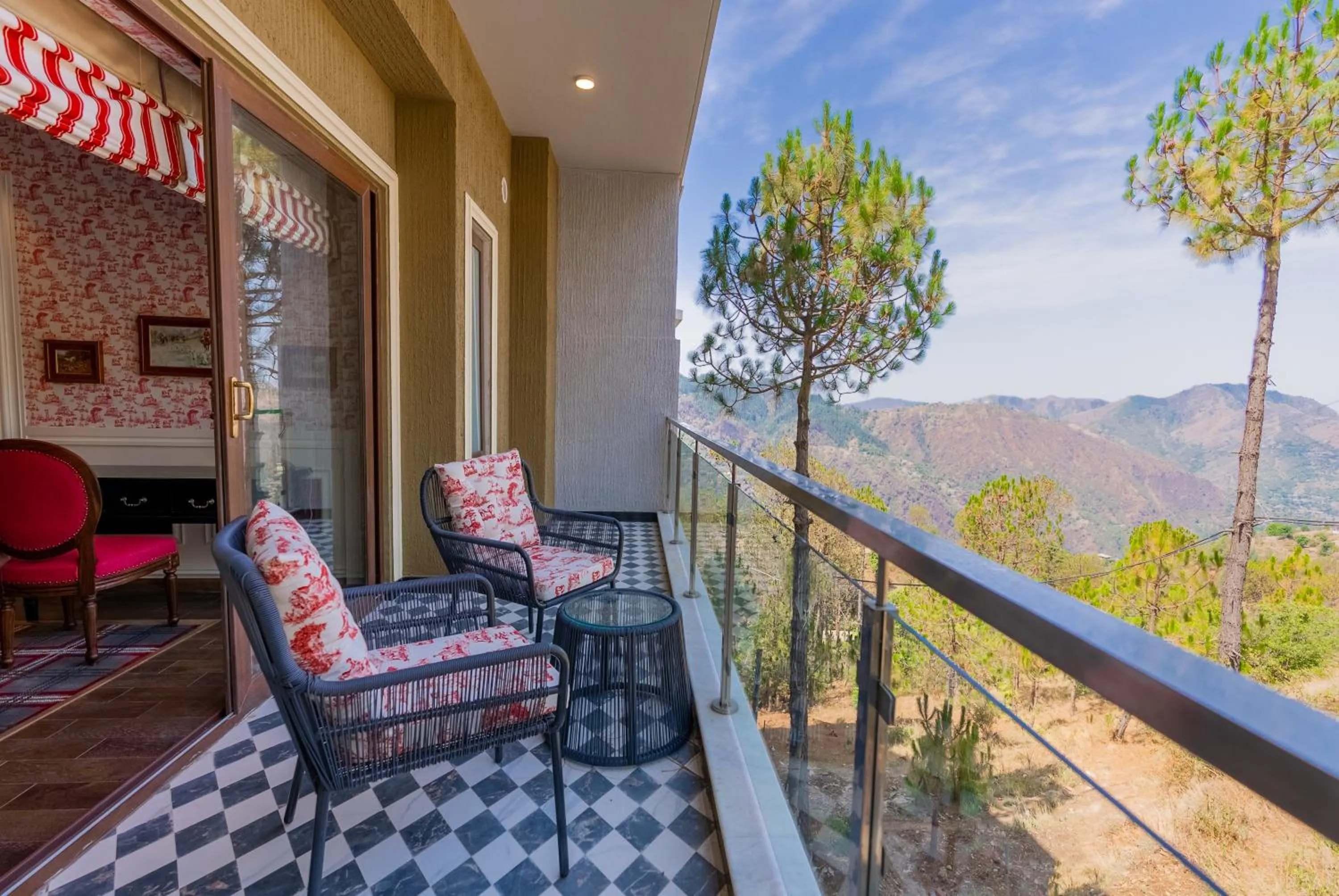 Patio in The Manor Sports and Wellness Hotel