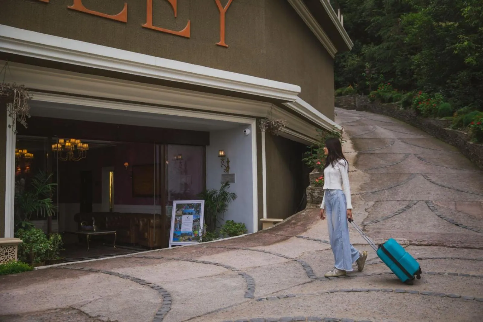 Facade/entrance in The Manor Sports and Wellness Hotel