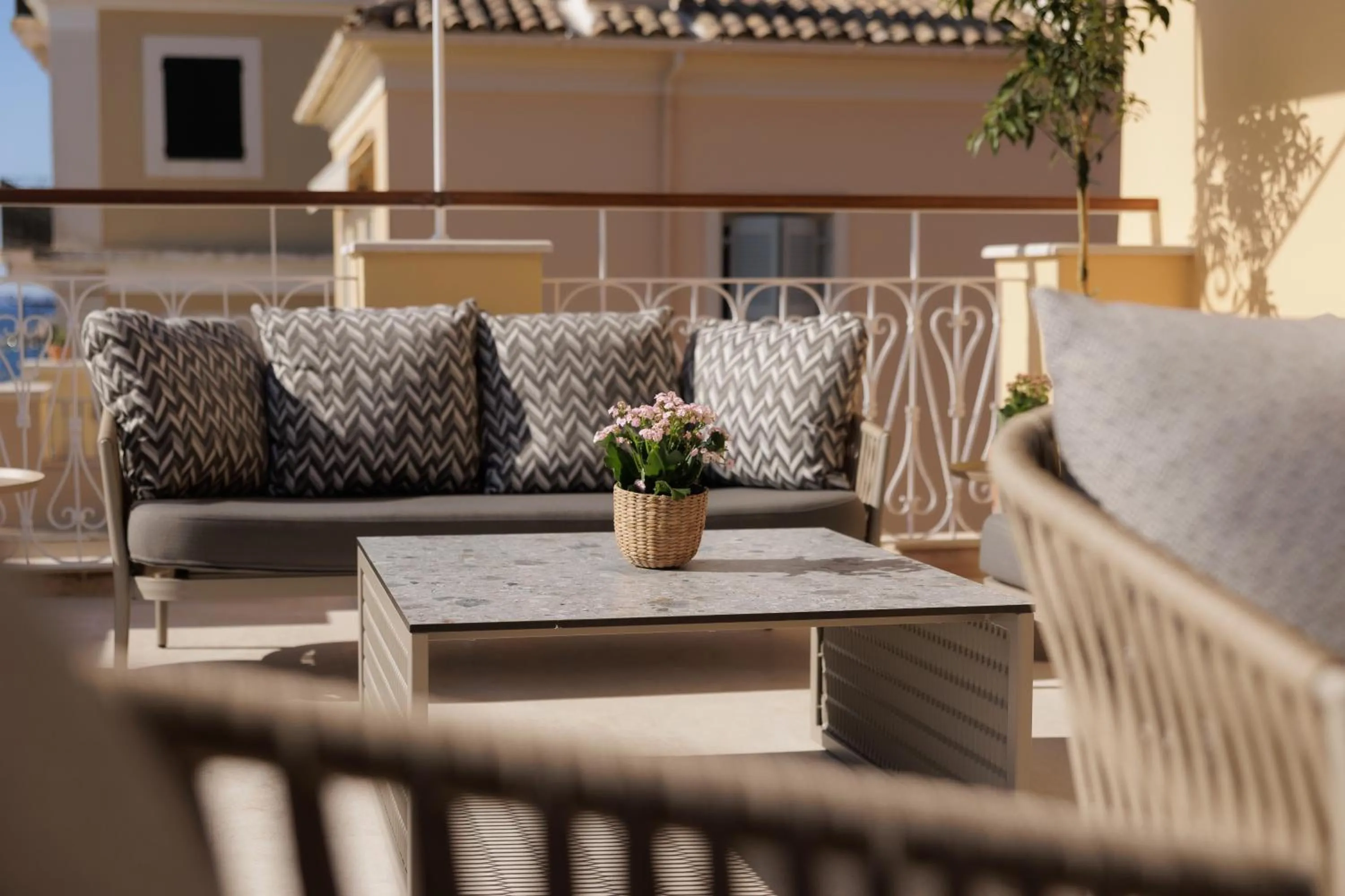 Balcony/Terrace in Albergo Botti