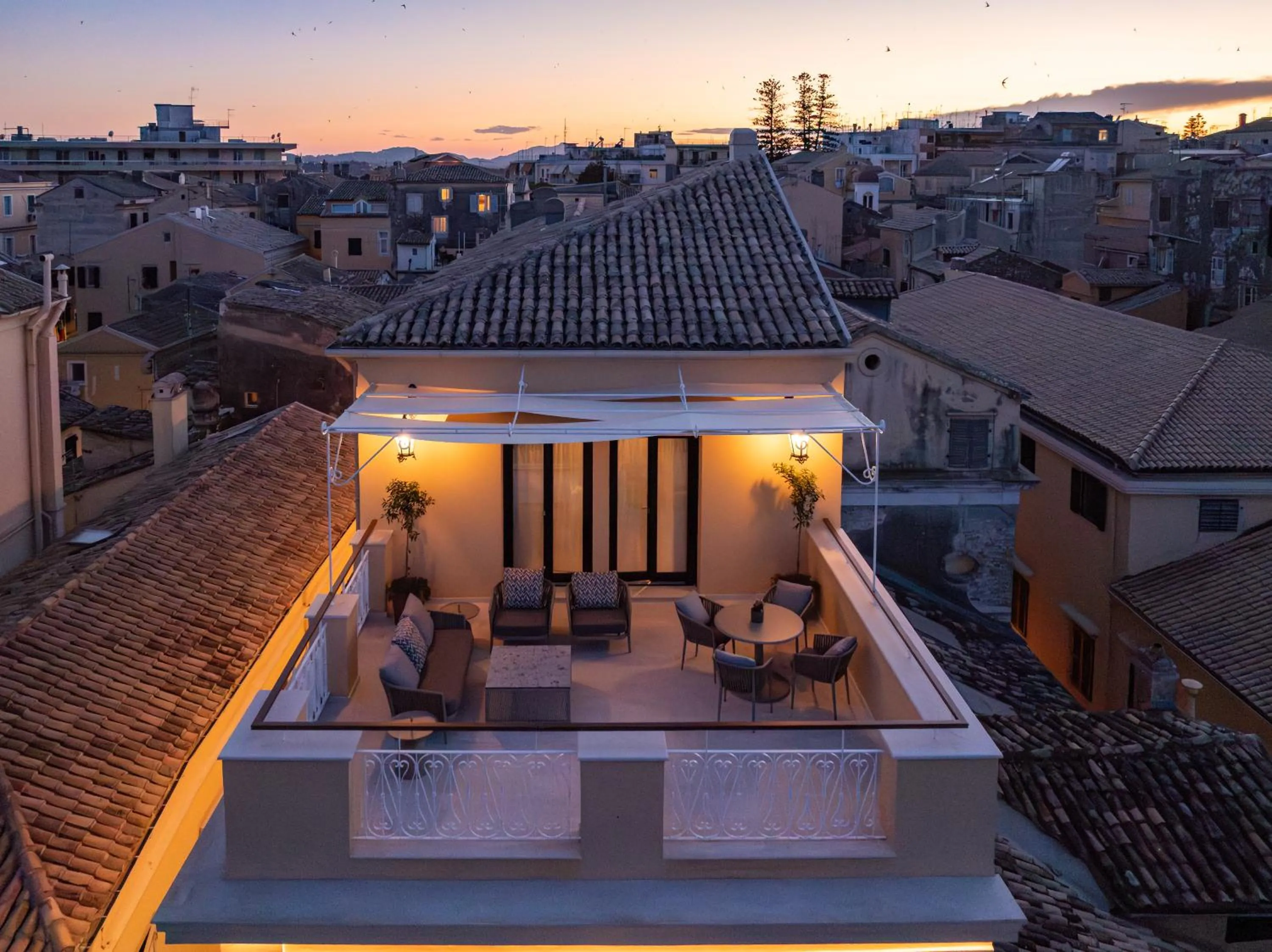 Balcony/Terrace in Albergo Botti