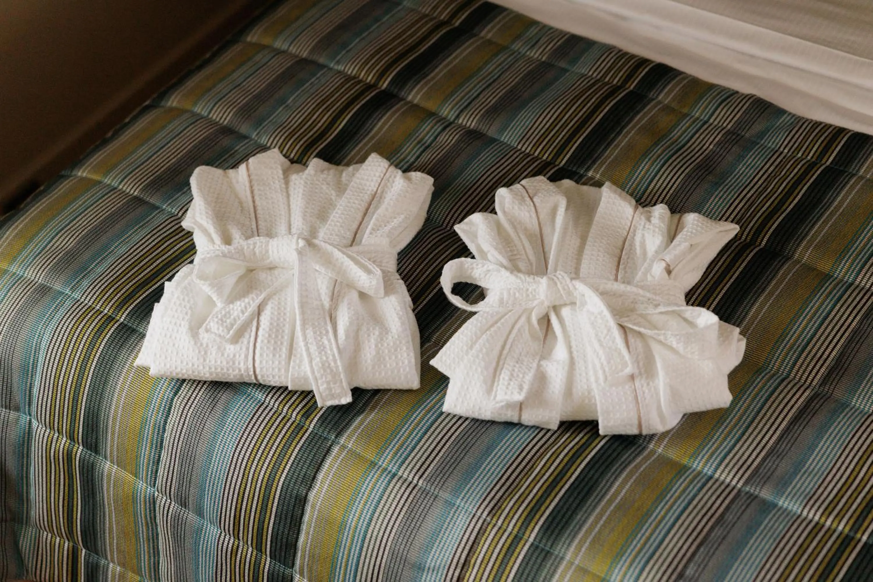 towels, Bed in Albergo Botti