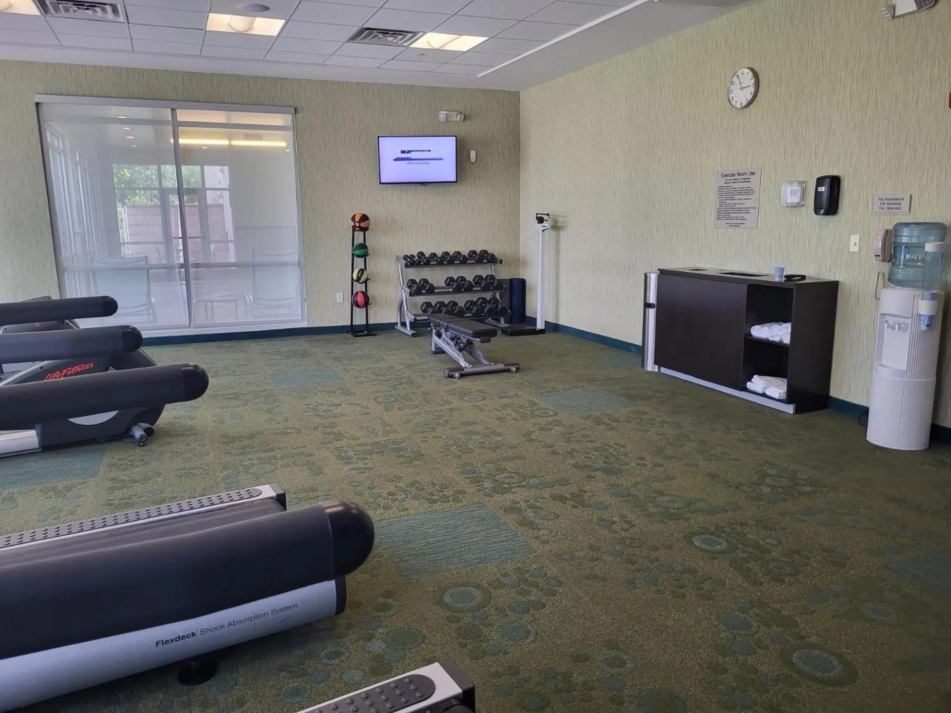 Fitness centre/facilities in SpringHill Suites by Marriott Houston Westchase