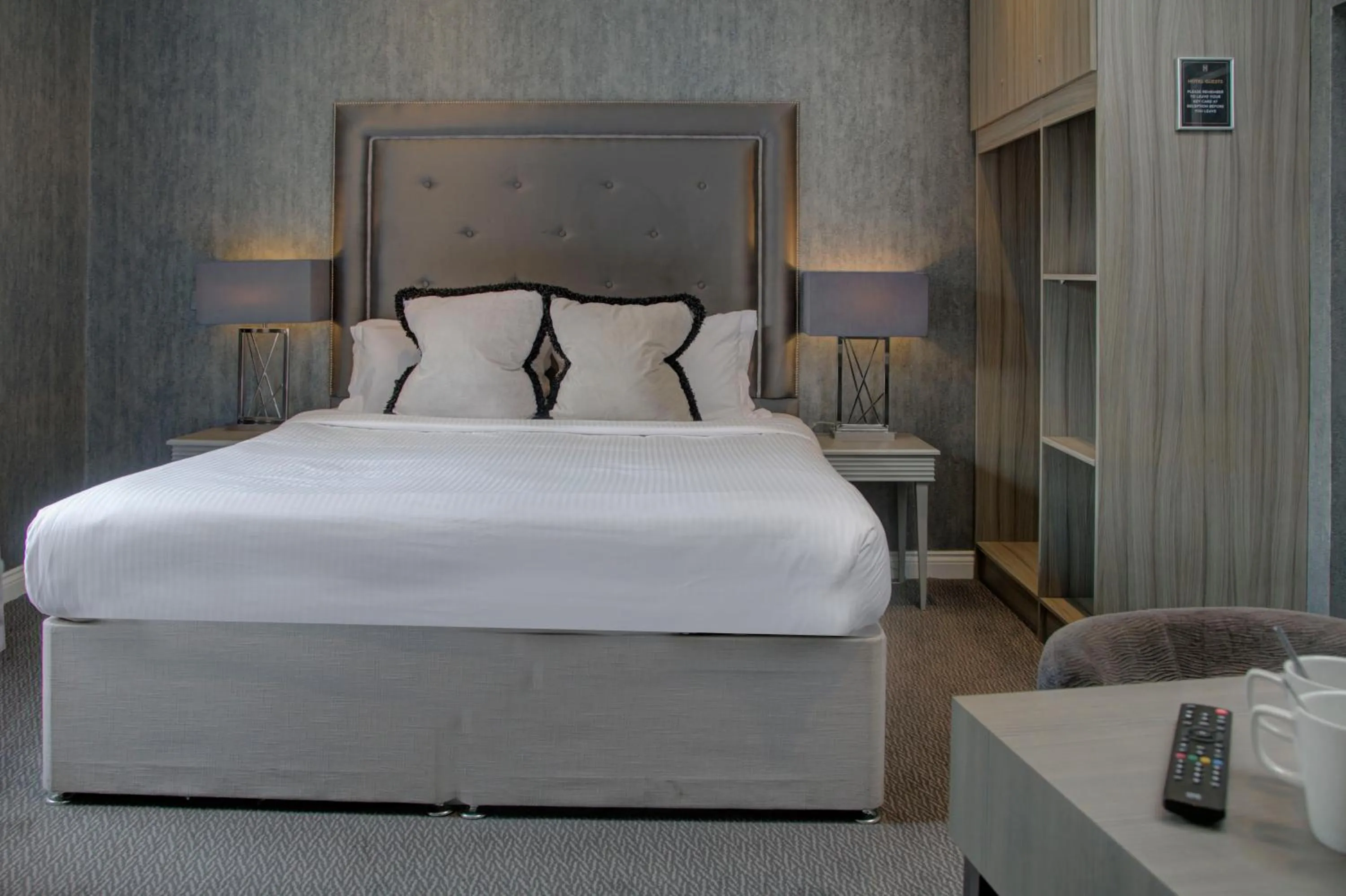 Bed in The Eccleston Hotel; BW Signature Collection