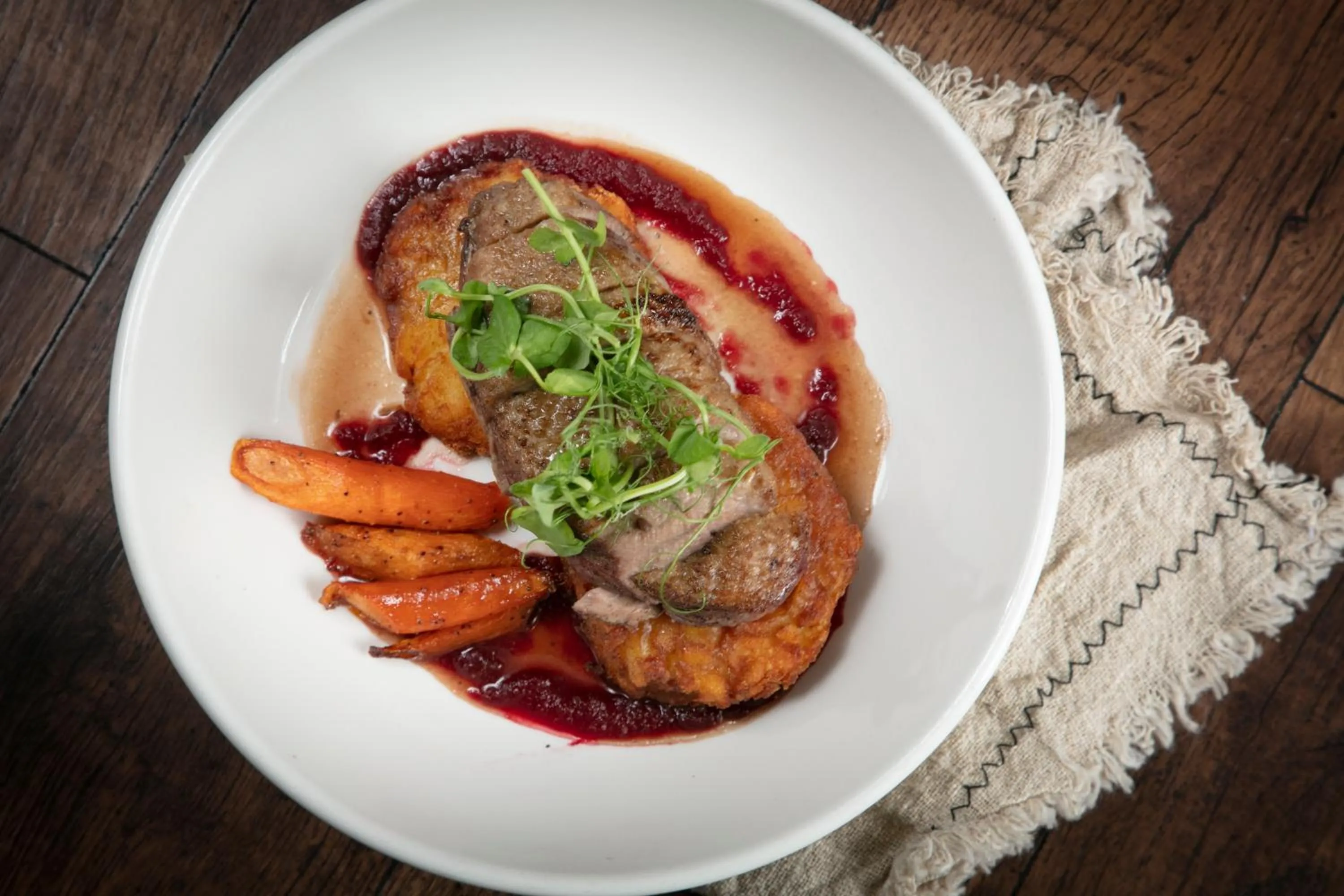 Food close-up in The Eccleston Hotel; BW Signature Collection