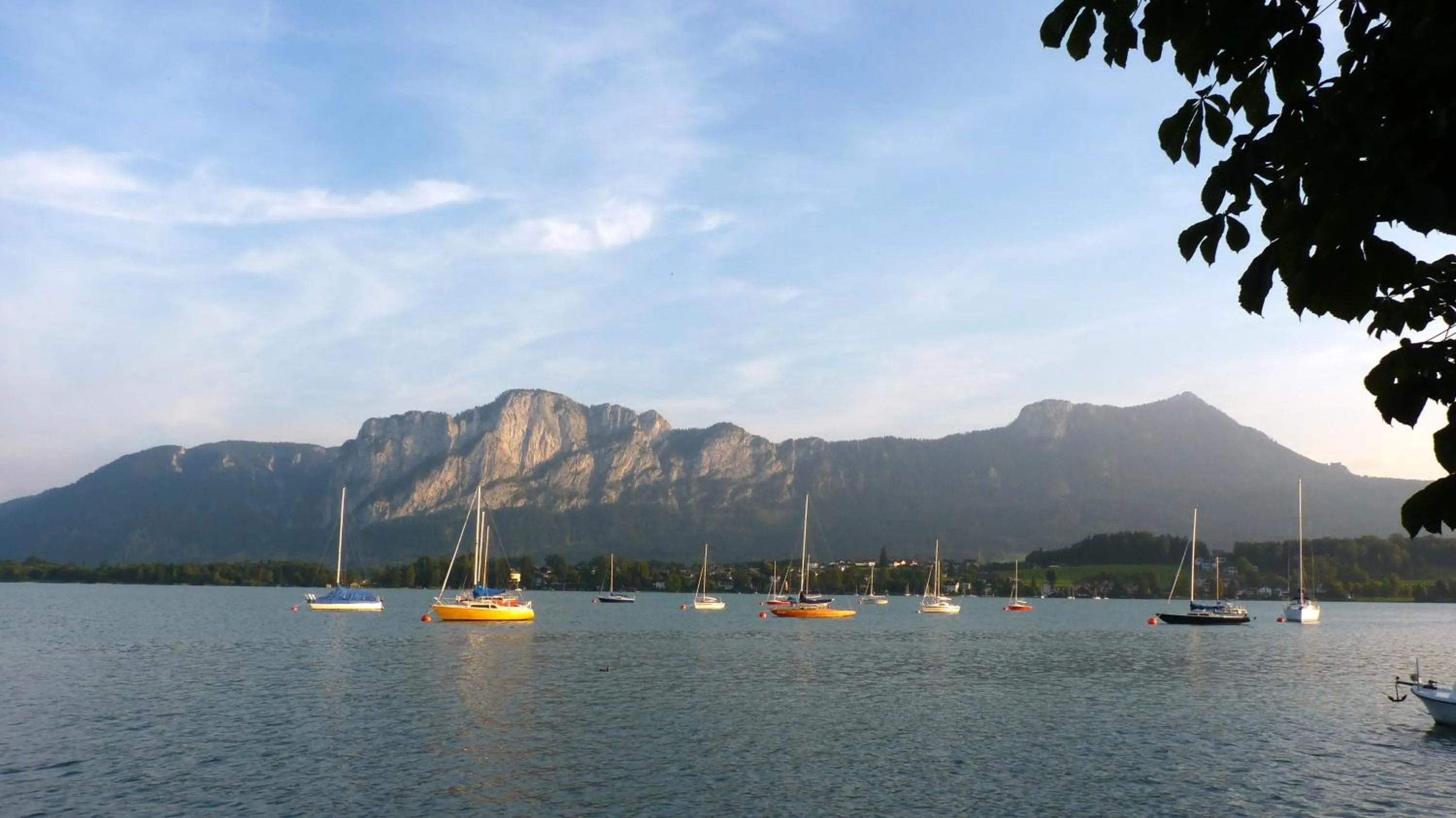 Natural landscape in Jugendgästehaus Mondsee