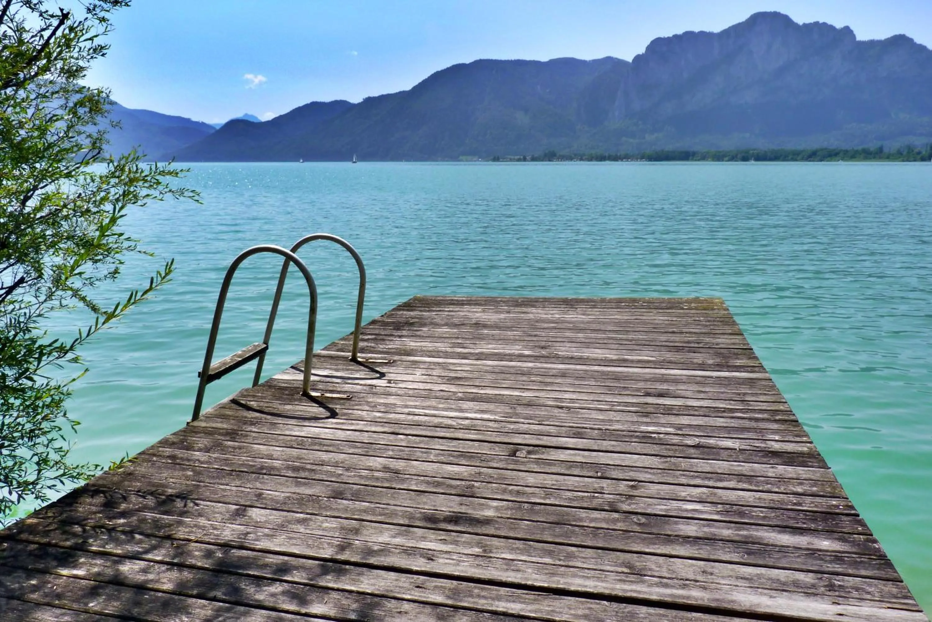 Natural landscape in Jugendgästehaus Mondsee