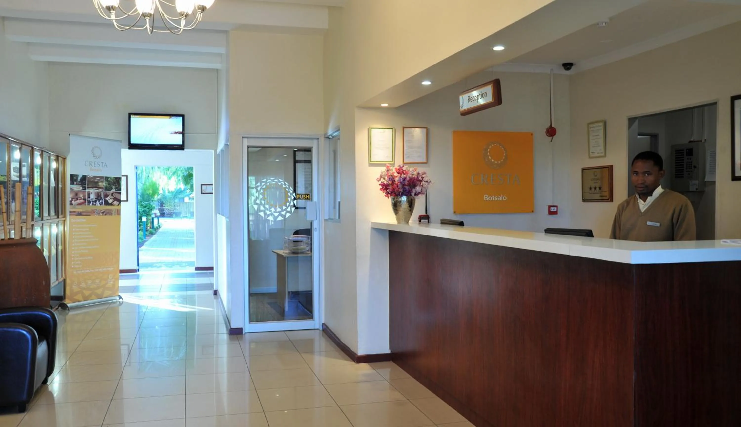 Staff in Cresta Botsalo Hotel