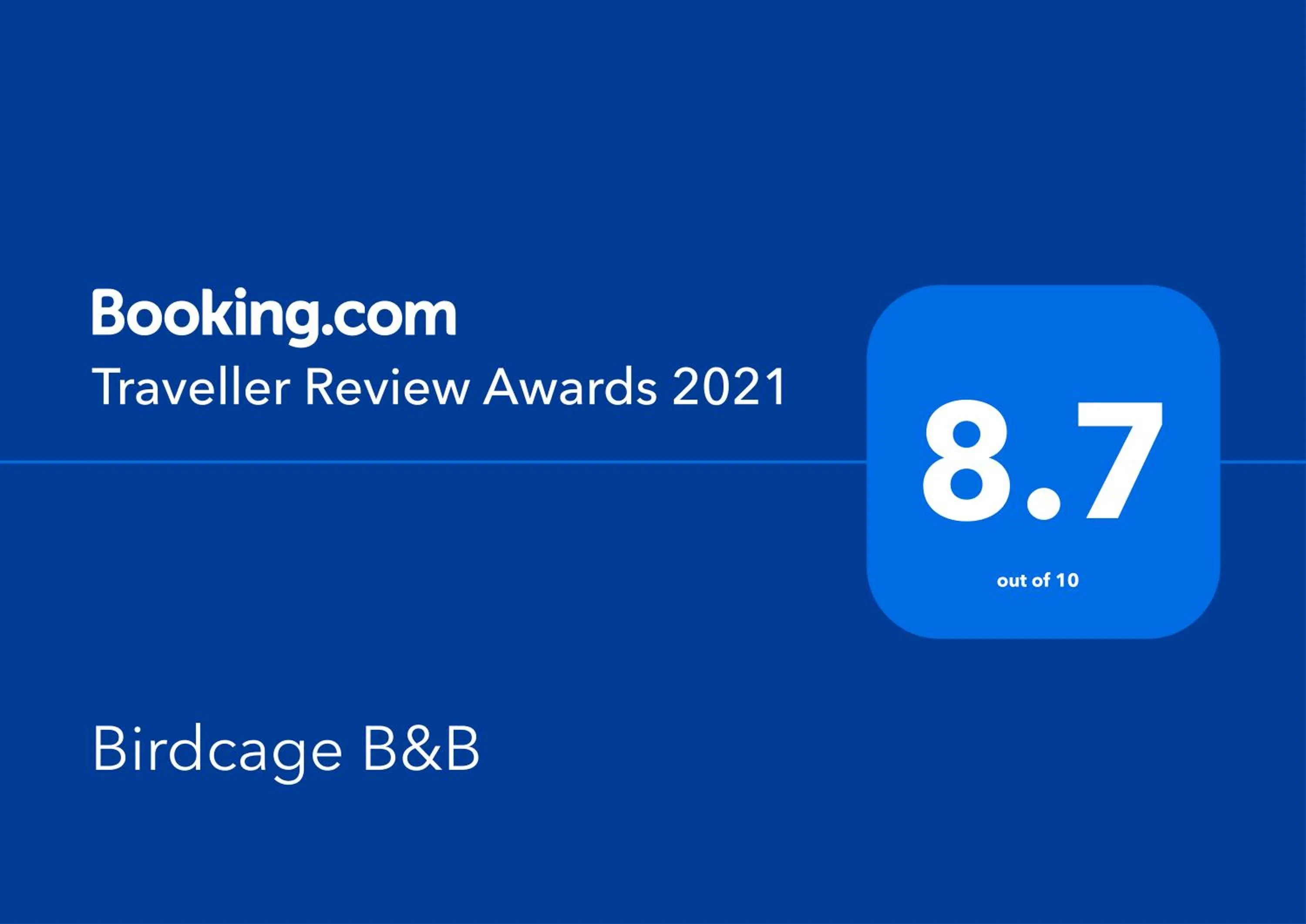 Property logo or sign in Birdcage B&B