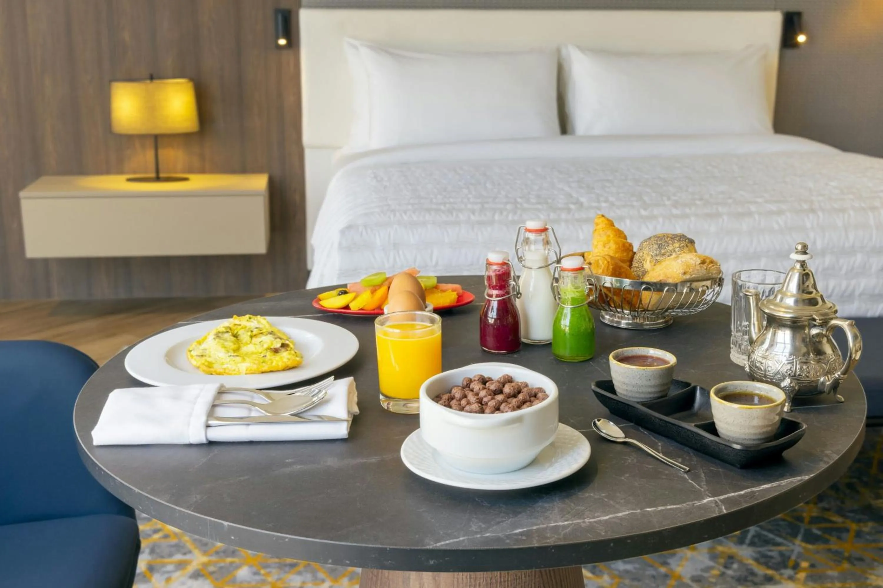 Breakfast, Bed in Le Meridien Casablanca