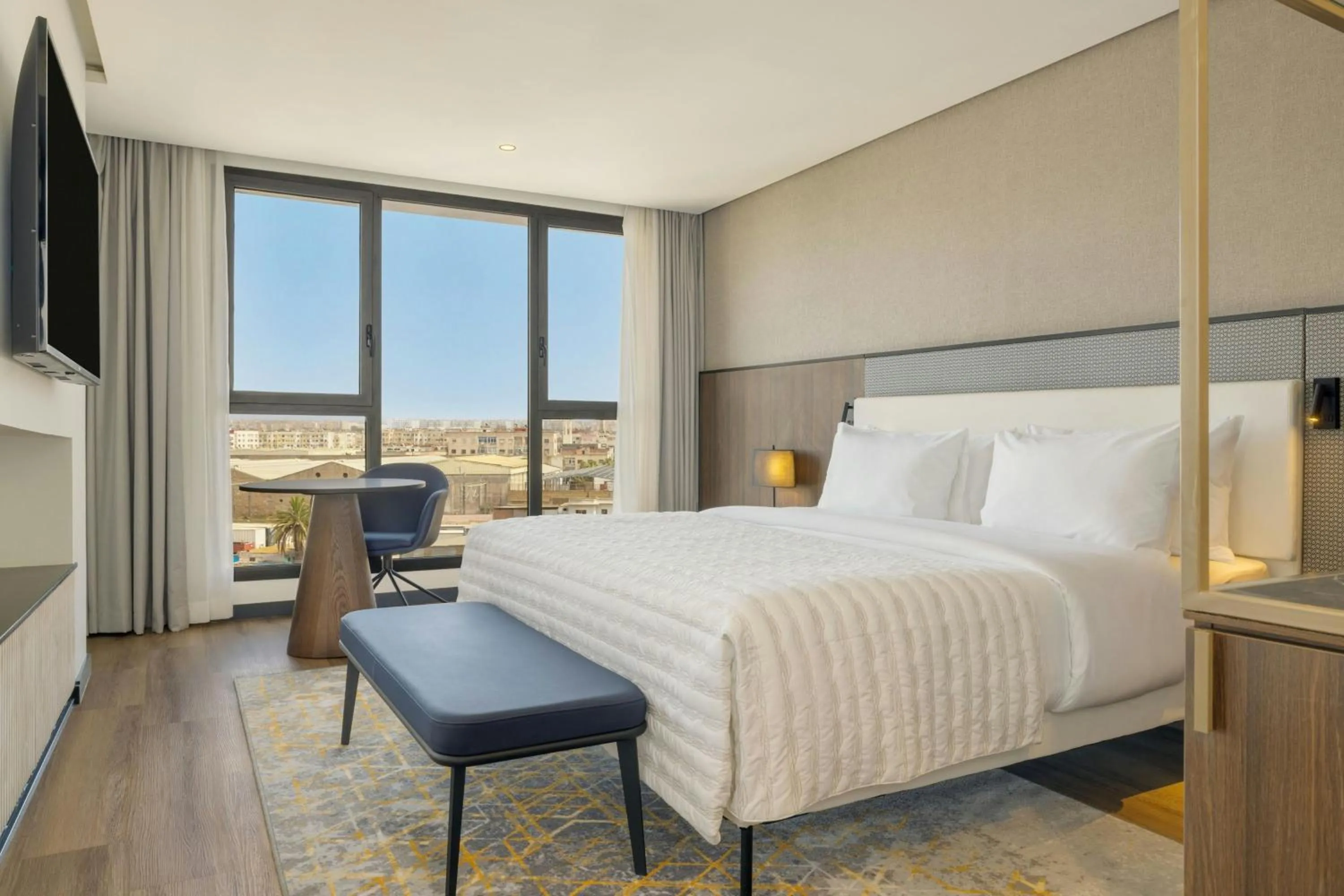 Photo of the whole room, Bed in Le Meridien Casablanca