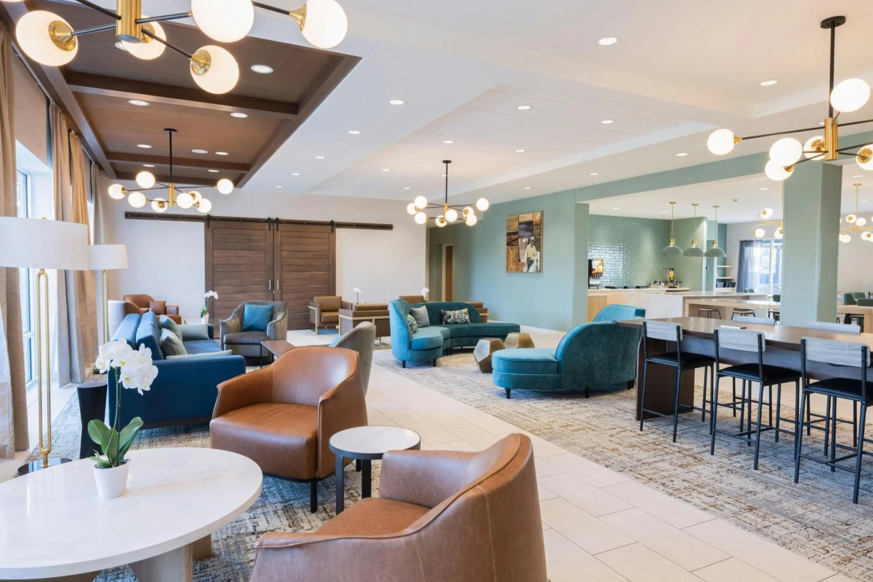 Lobby or reception in Fairfield Inn & Suites Dayton Beavercreek