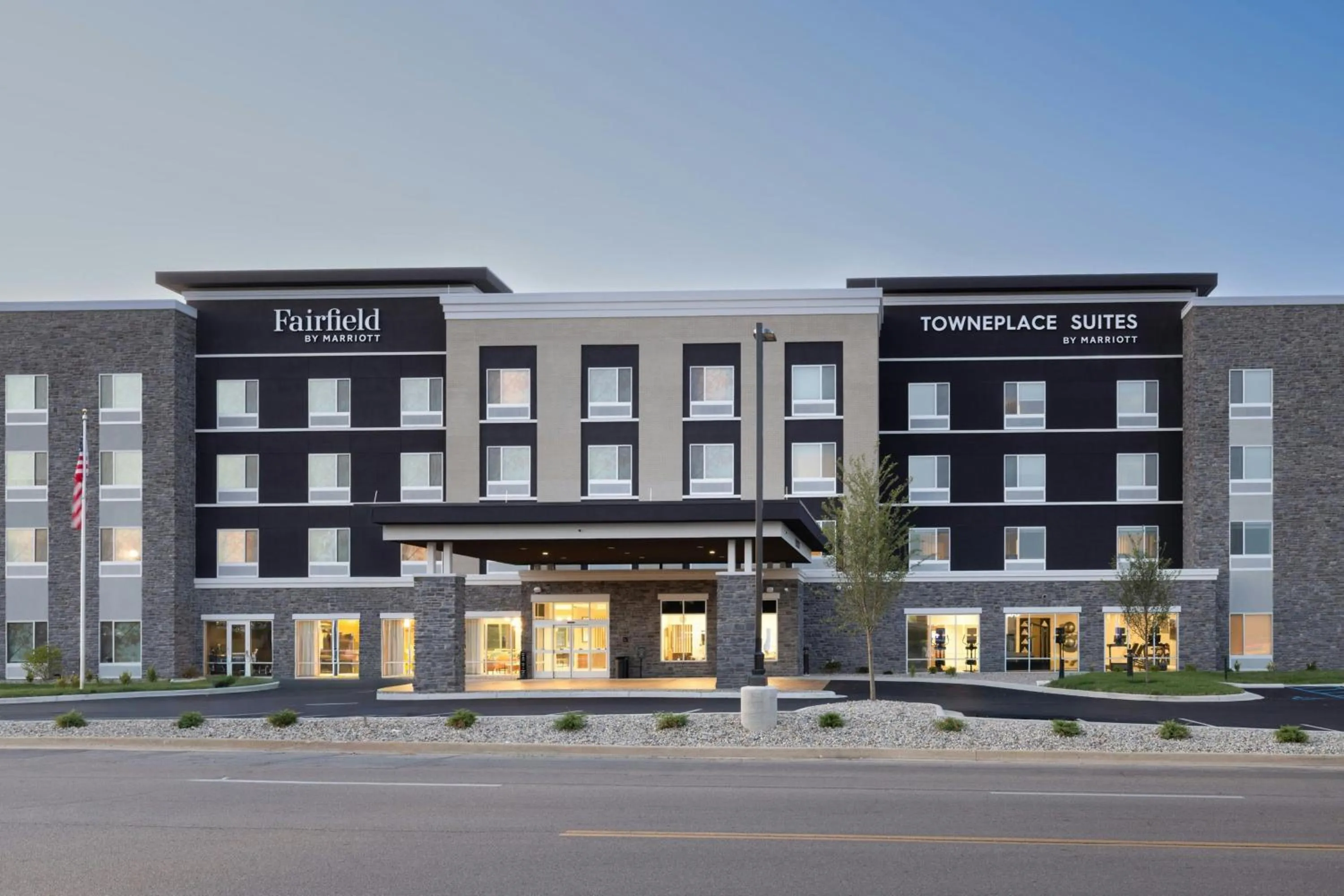 Property building in Fairfield Inn & Suites Dayton Beavercreek