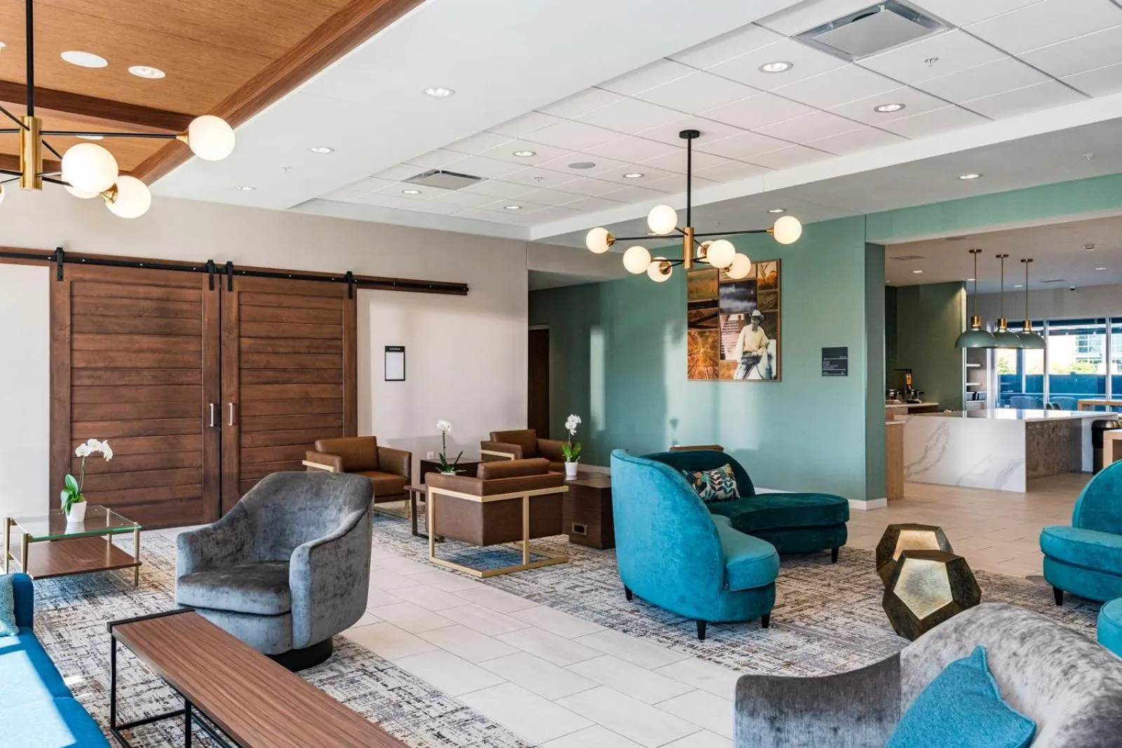 Lobby or reception in Fairfield Inn & Suites Dayton Beavercreek