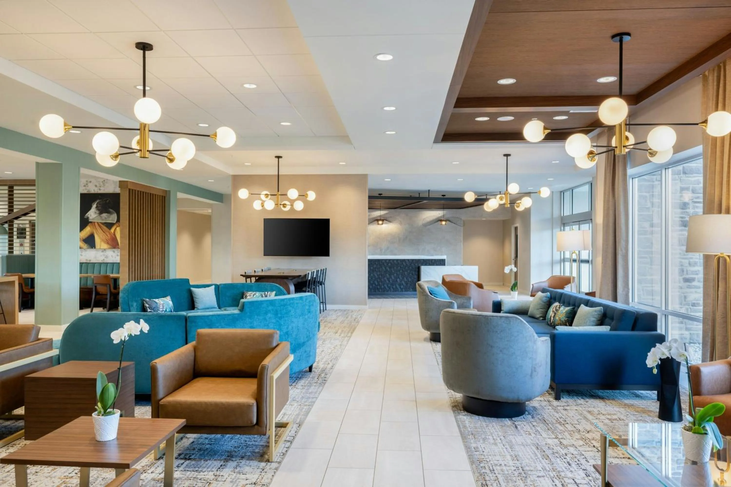 Lobby or reception in TownePlace Suites Dayton Beavercreek