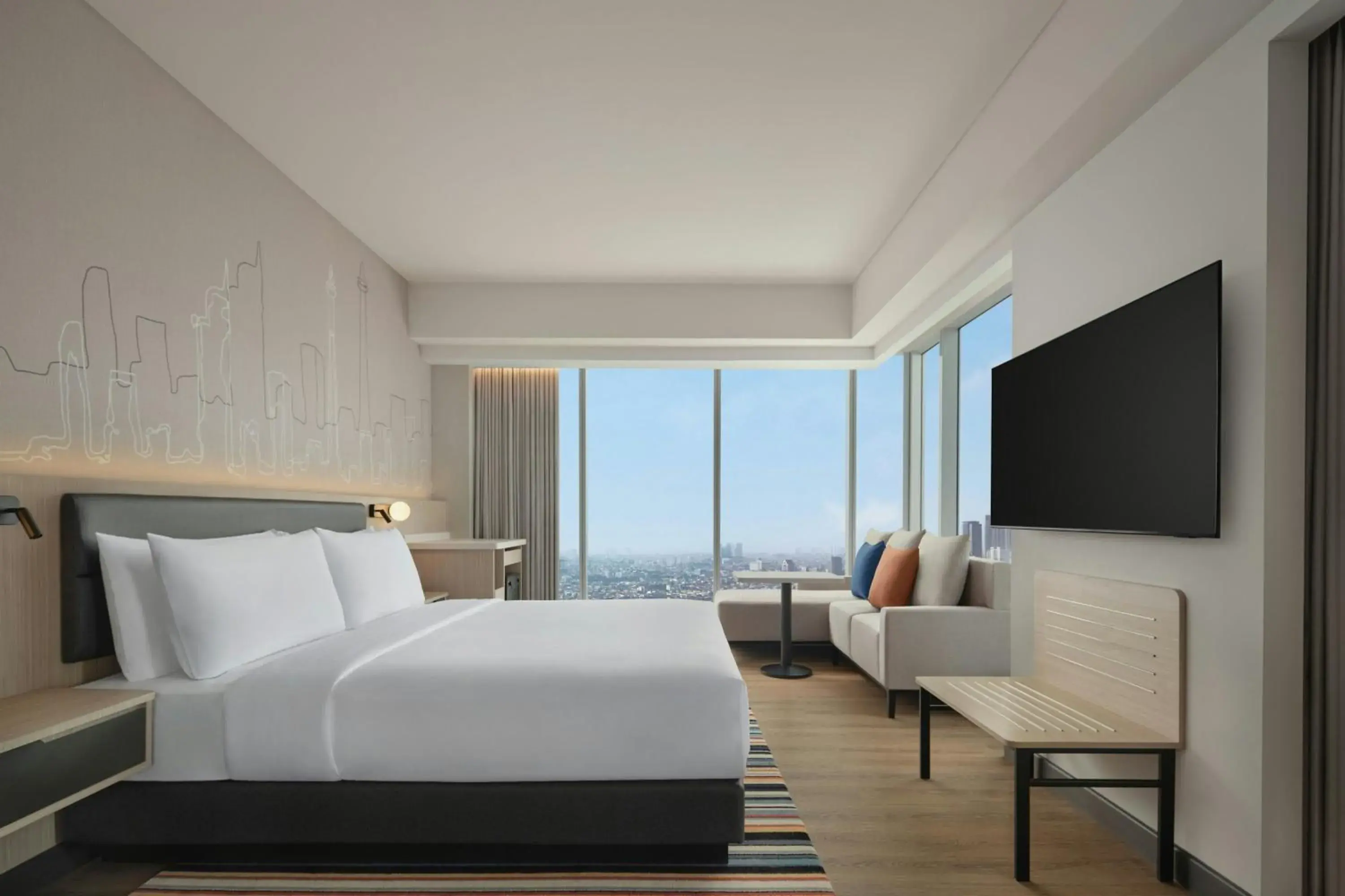 Panoramic Loft King in Aloft Jakarta Kebon Jeruk Panoramic Loft King in Aloft Jakarta Kebon Jeruk