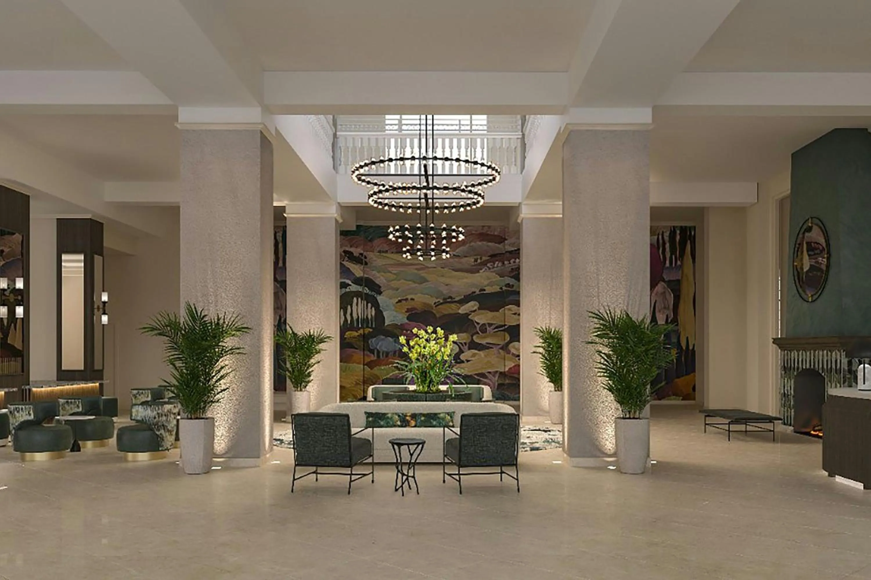 Lobby or reception in GULFSTREAM HOTEL, Lake Worth Beach, a Tribute Portfolio Hotel