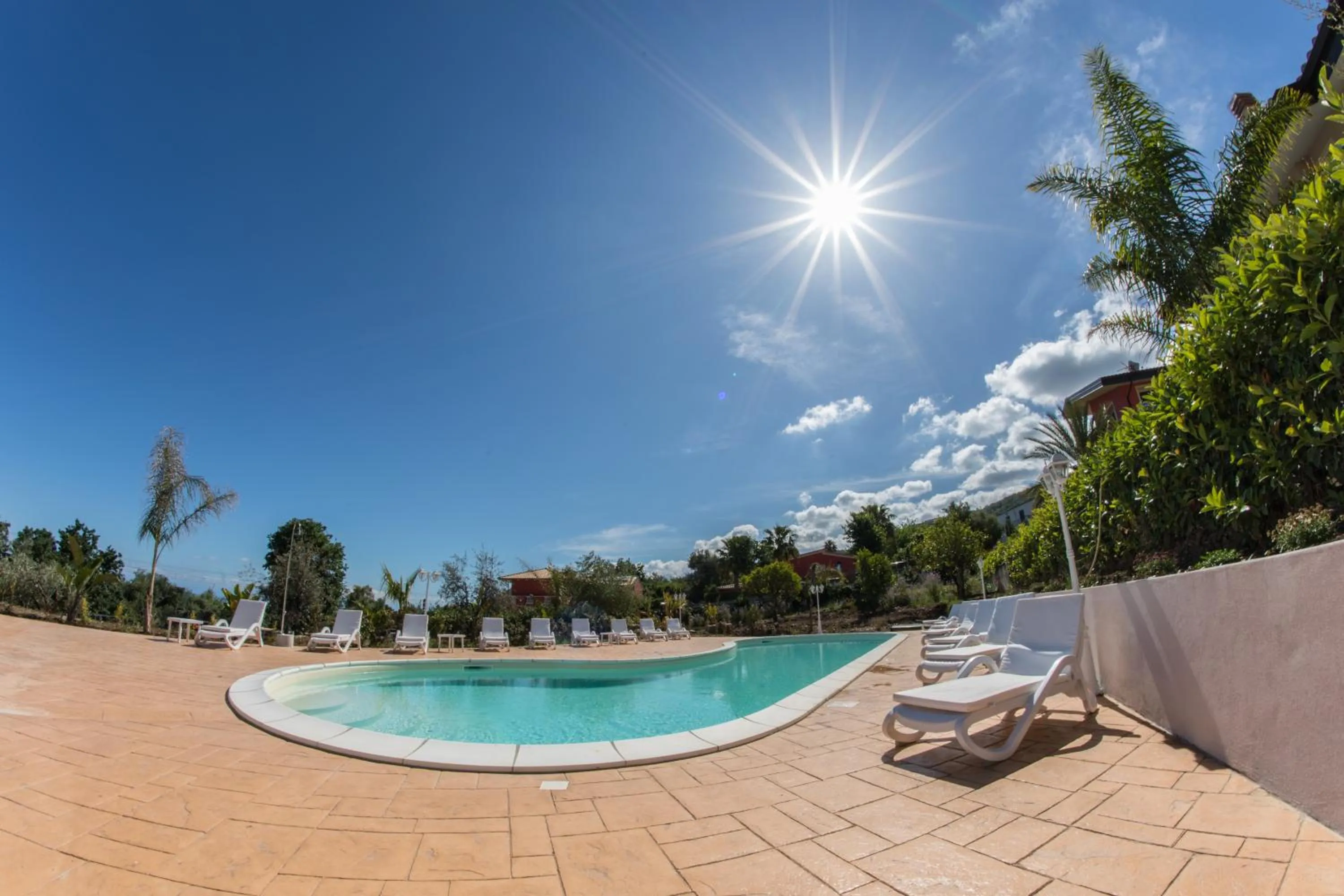 Swimming pool in Residenza Borgo Italico
