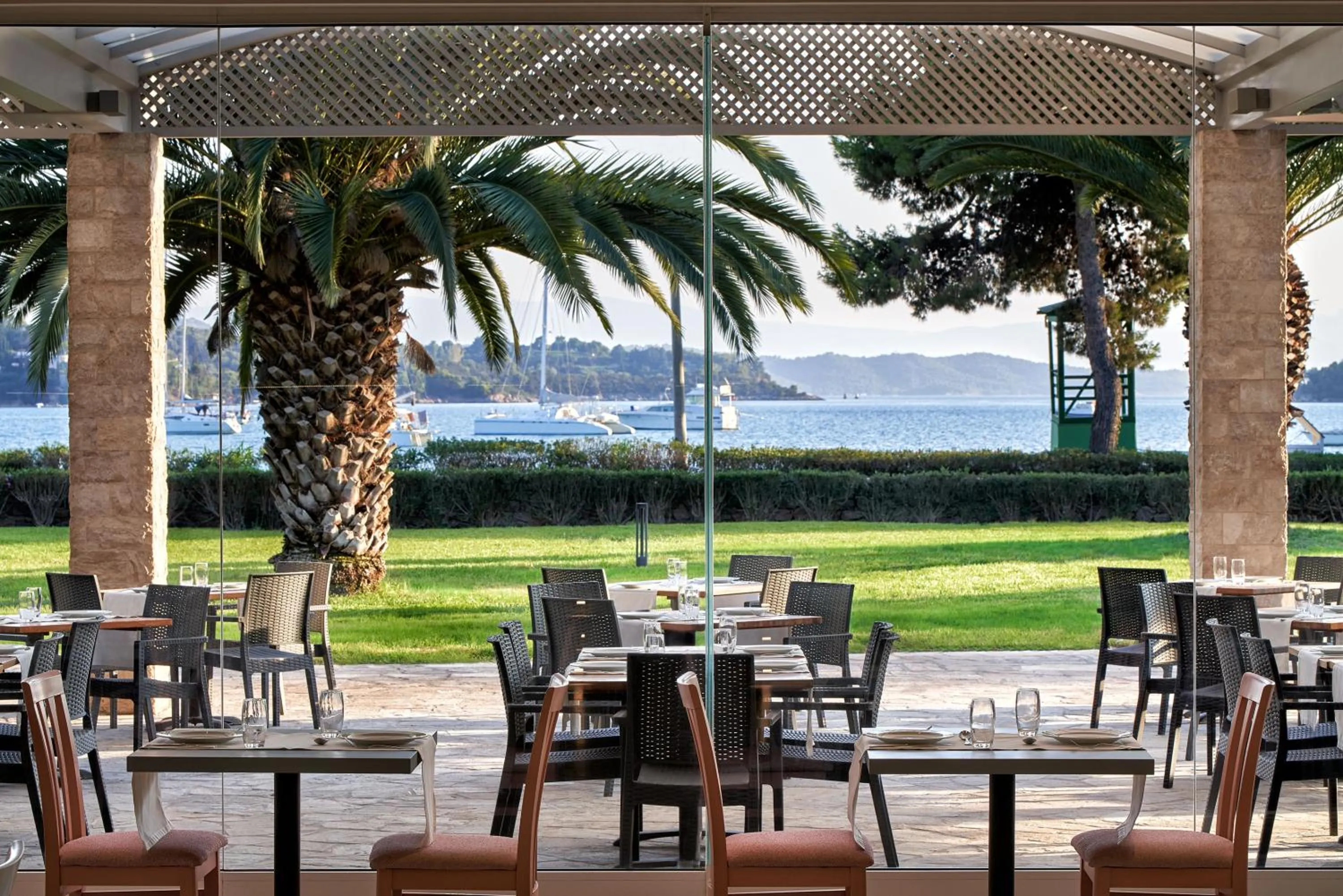 Restaurant/places to eat in AKS Porto Heli Hotel