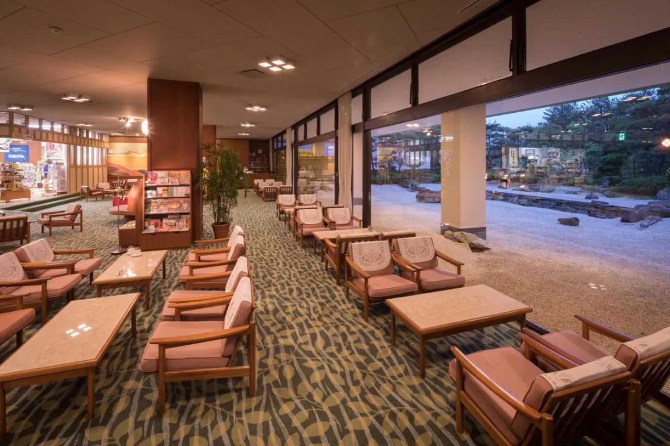 Lobby or reception in Hotel Hanamaki