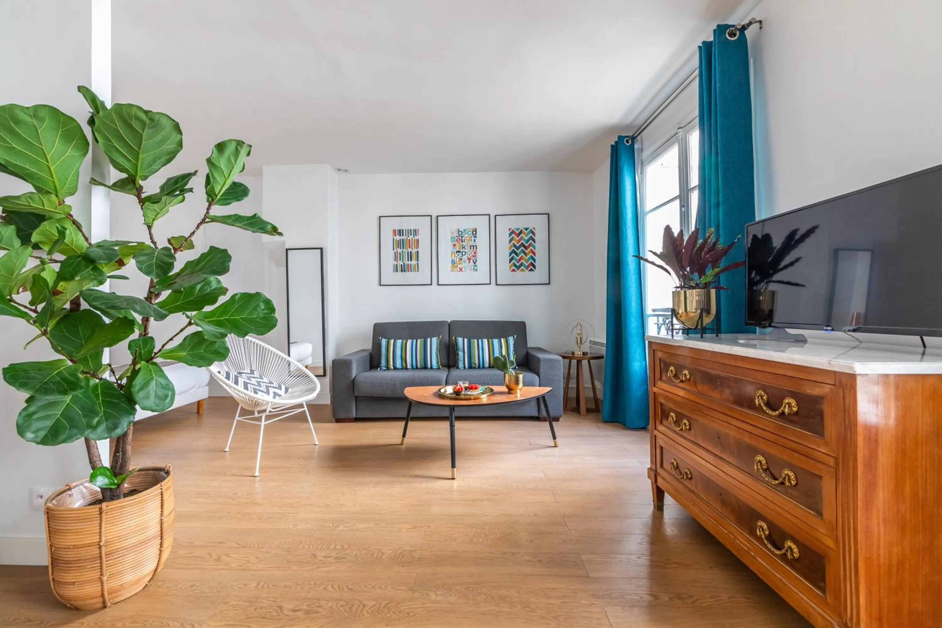 Living room in Appartements Bergère