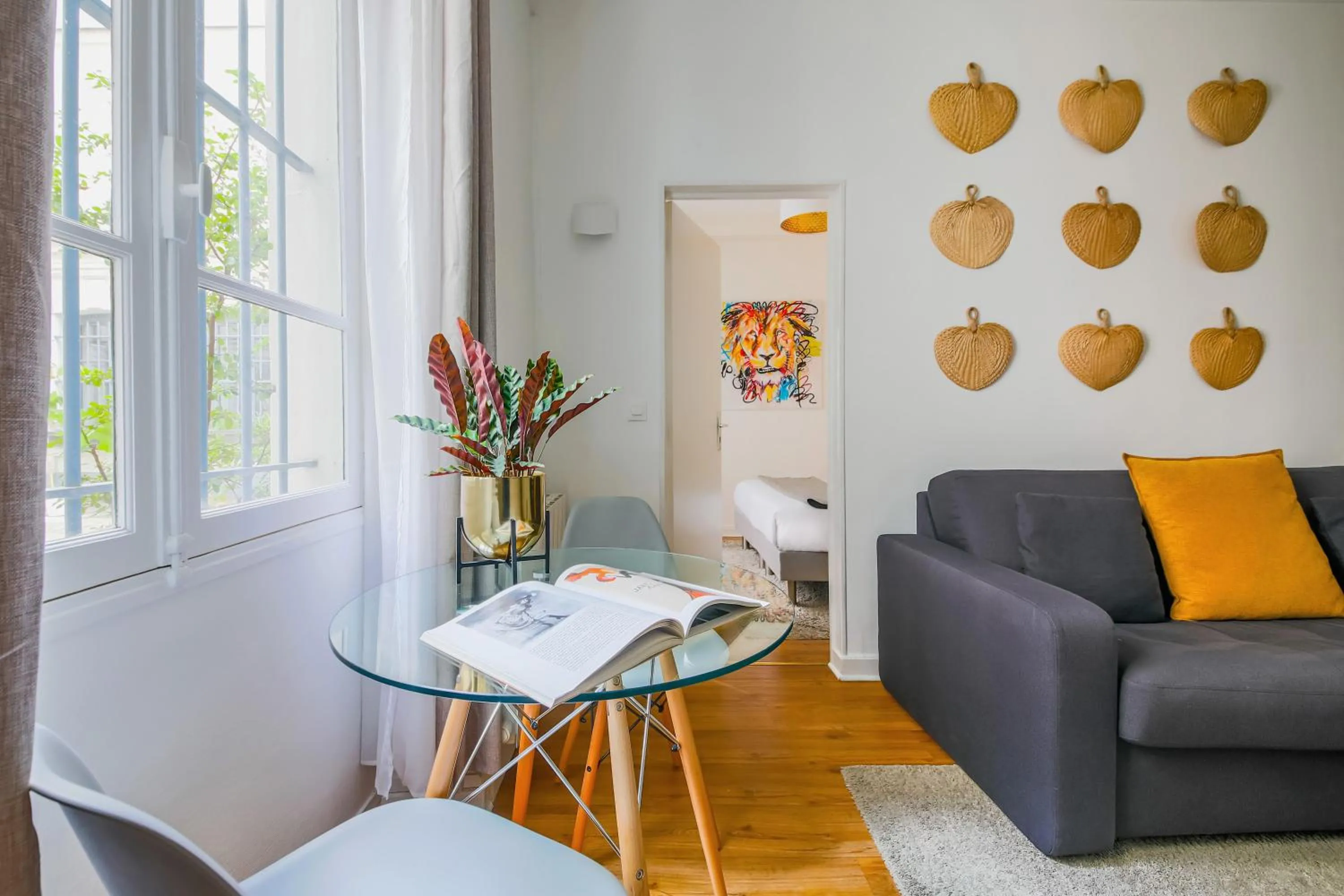 Living room in Appartements Bergère
