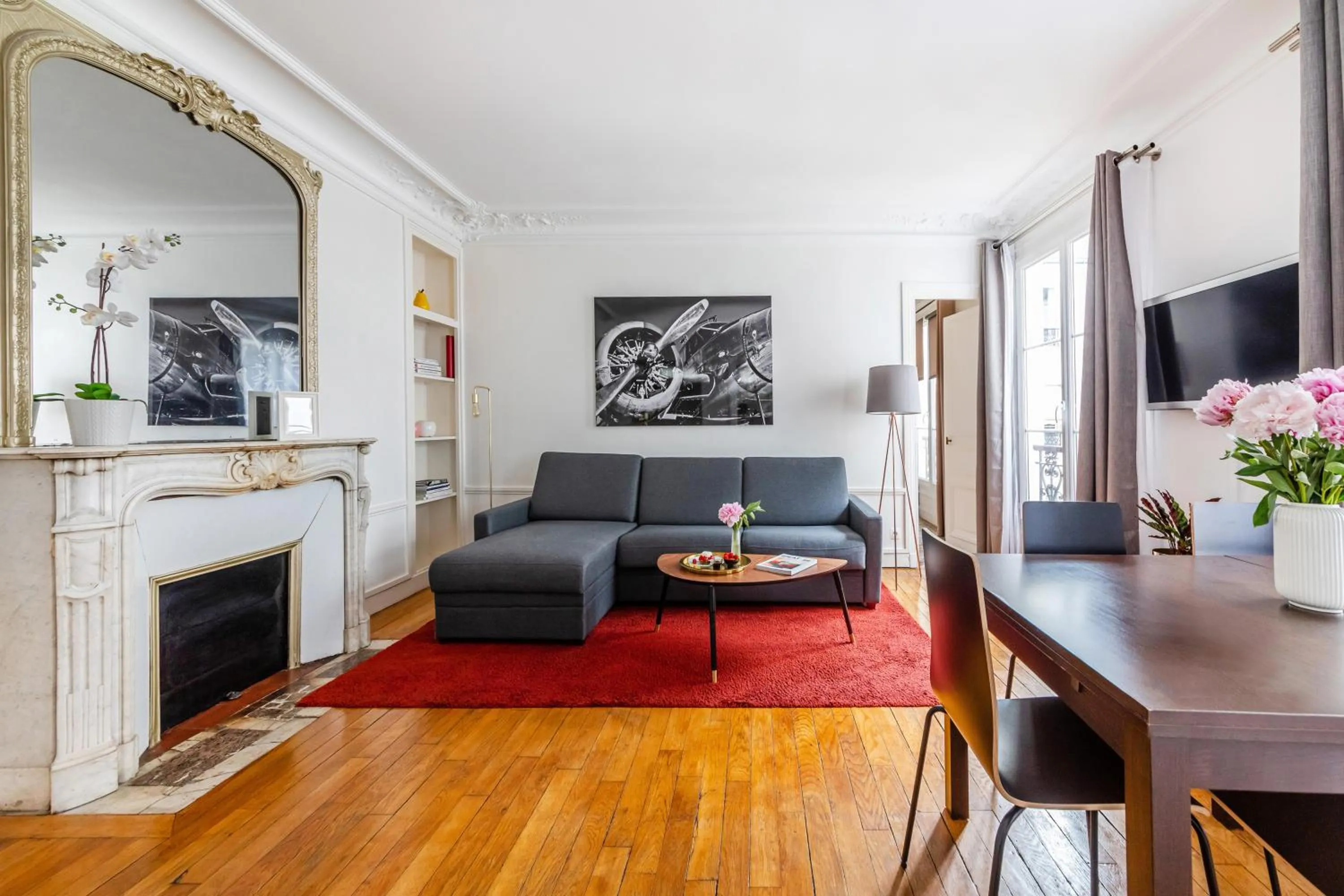 Living room in Appartements Bergère