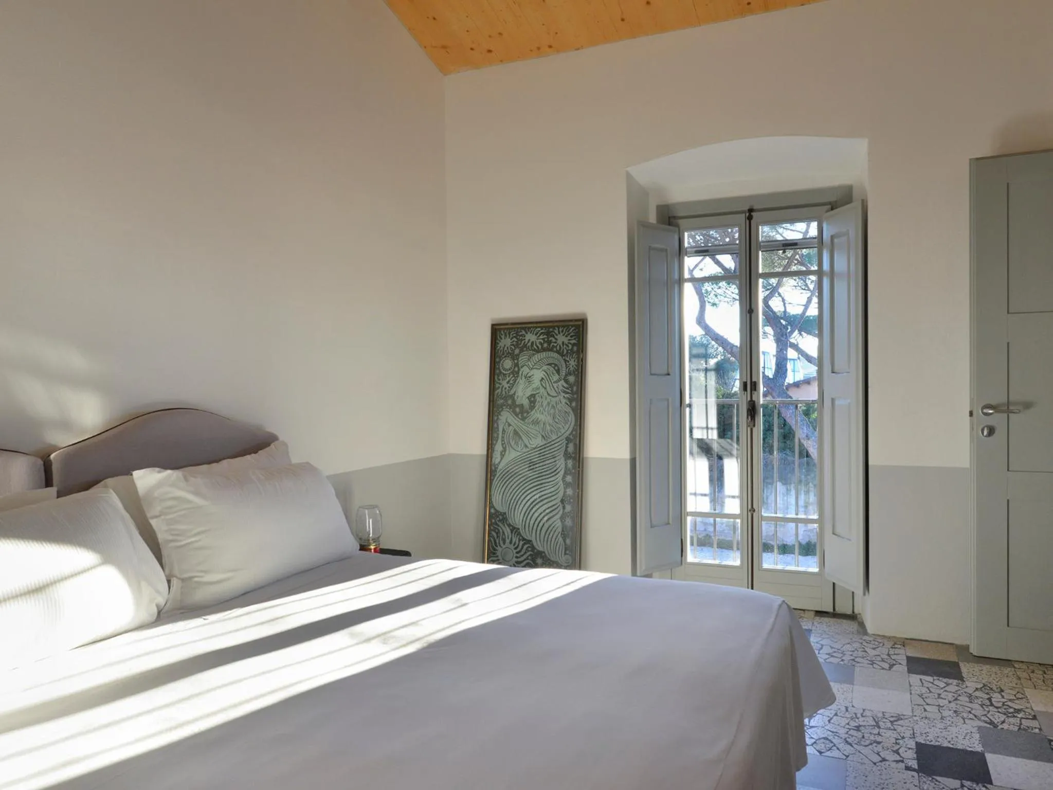 Bed in I Casali del Pino