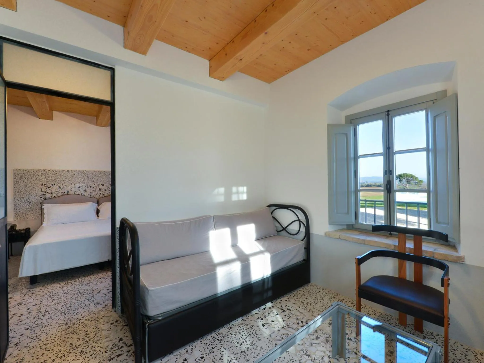 Bed in I Casali del Pino