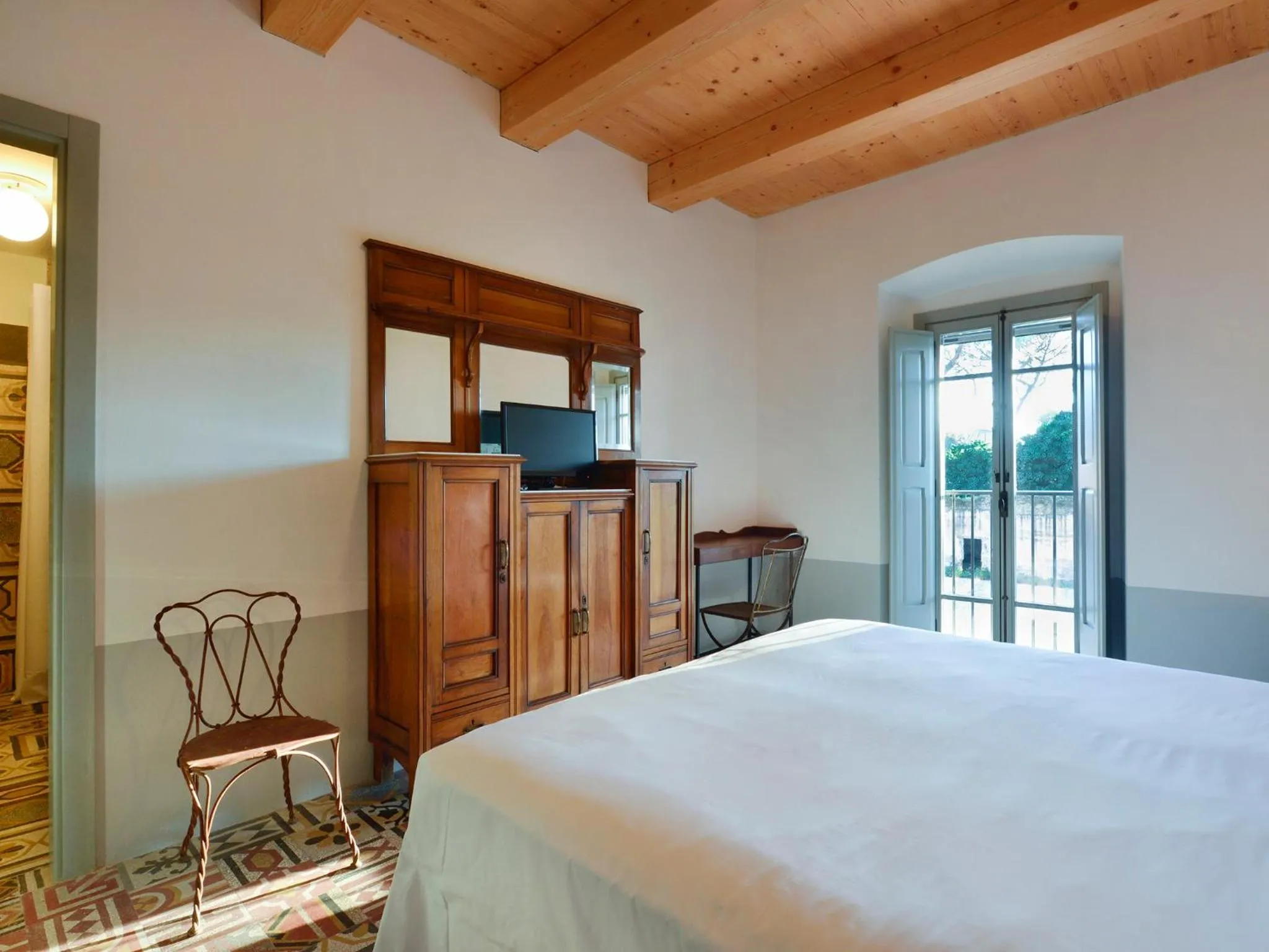 Photo of the whole room, Bed in I Casali del Pino