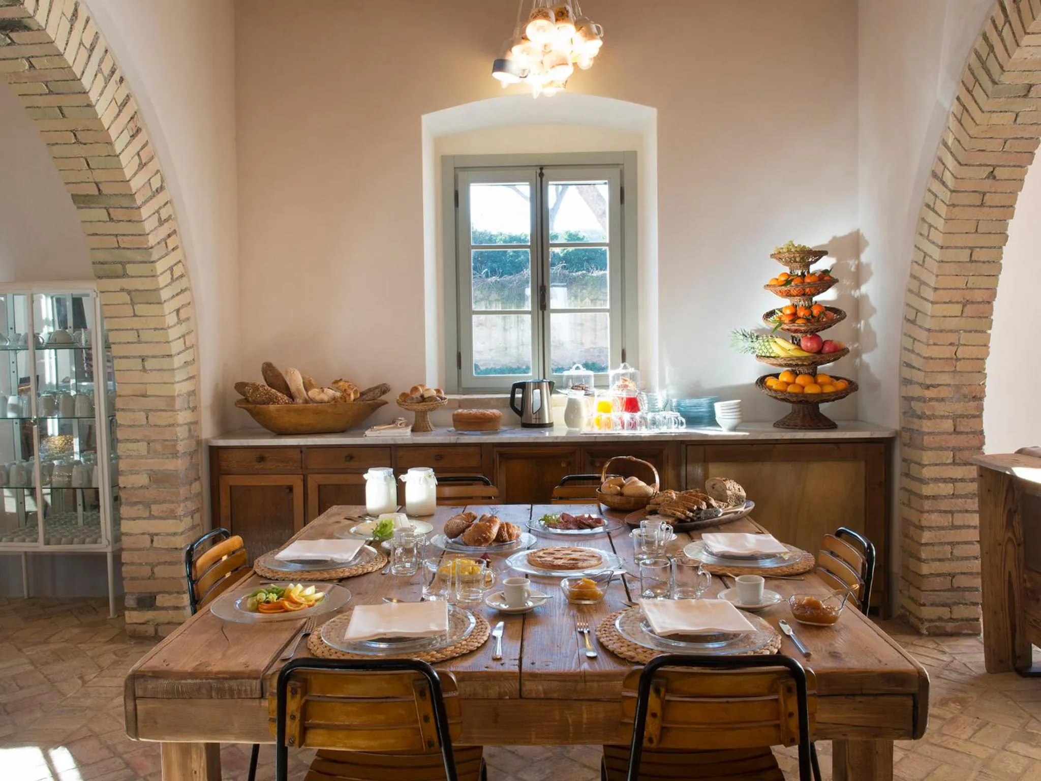 Dining area in I Casali del Pino